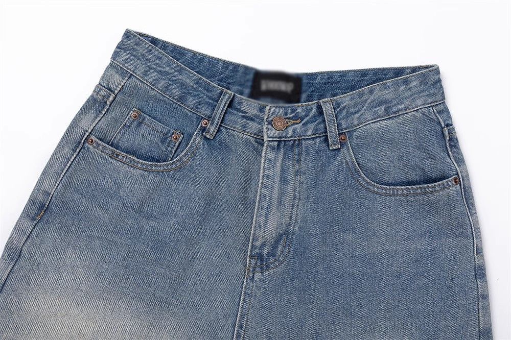 Japanese Brand × Jean Washed casual vintage gradient loose jeans for men Size US 32 / EU 48 - 3 Thumbnail