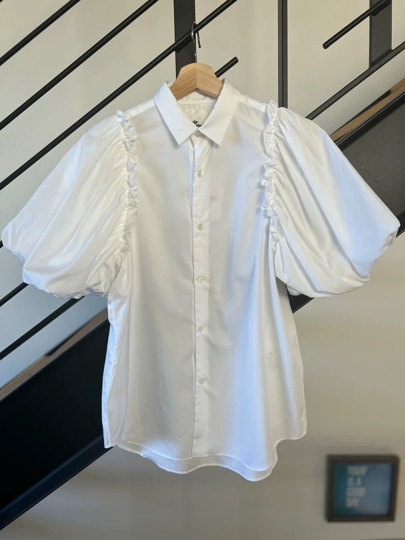 Comme des Garcons Comme Des Garcons Spring/Summer Bubble Sleeve Shirt Size S / US 4 / IT 40 - 2 Thumbnail