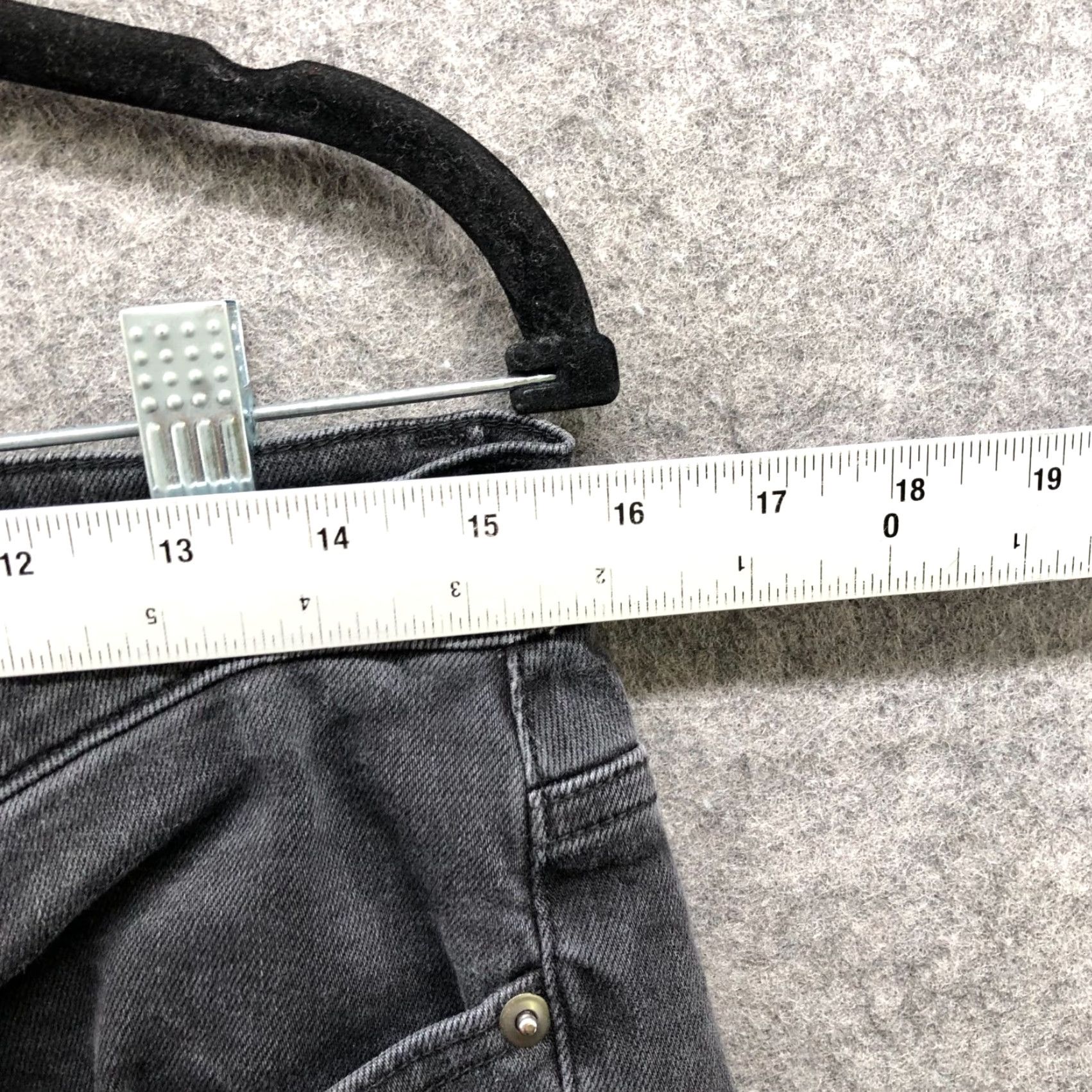 Frame FRAME L'Homme Skinny Jeans Mens 31x32 Denim Gray Stretch 5-Pocket 31 Inseam Slim Dark Cotton Blend Vintage No Size US 31 - 6 Thumbnail