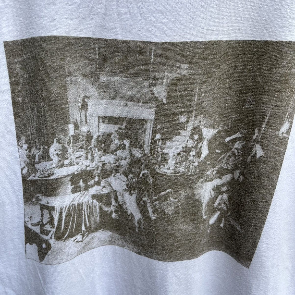 Band Tees Vintage rare ROLLING STONES band beggars banquet photo tee Size US M / EU 48-50 / 2 - 4 Thumbnail