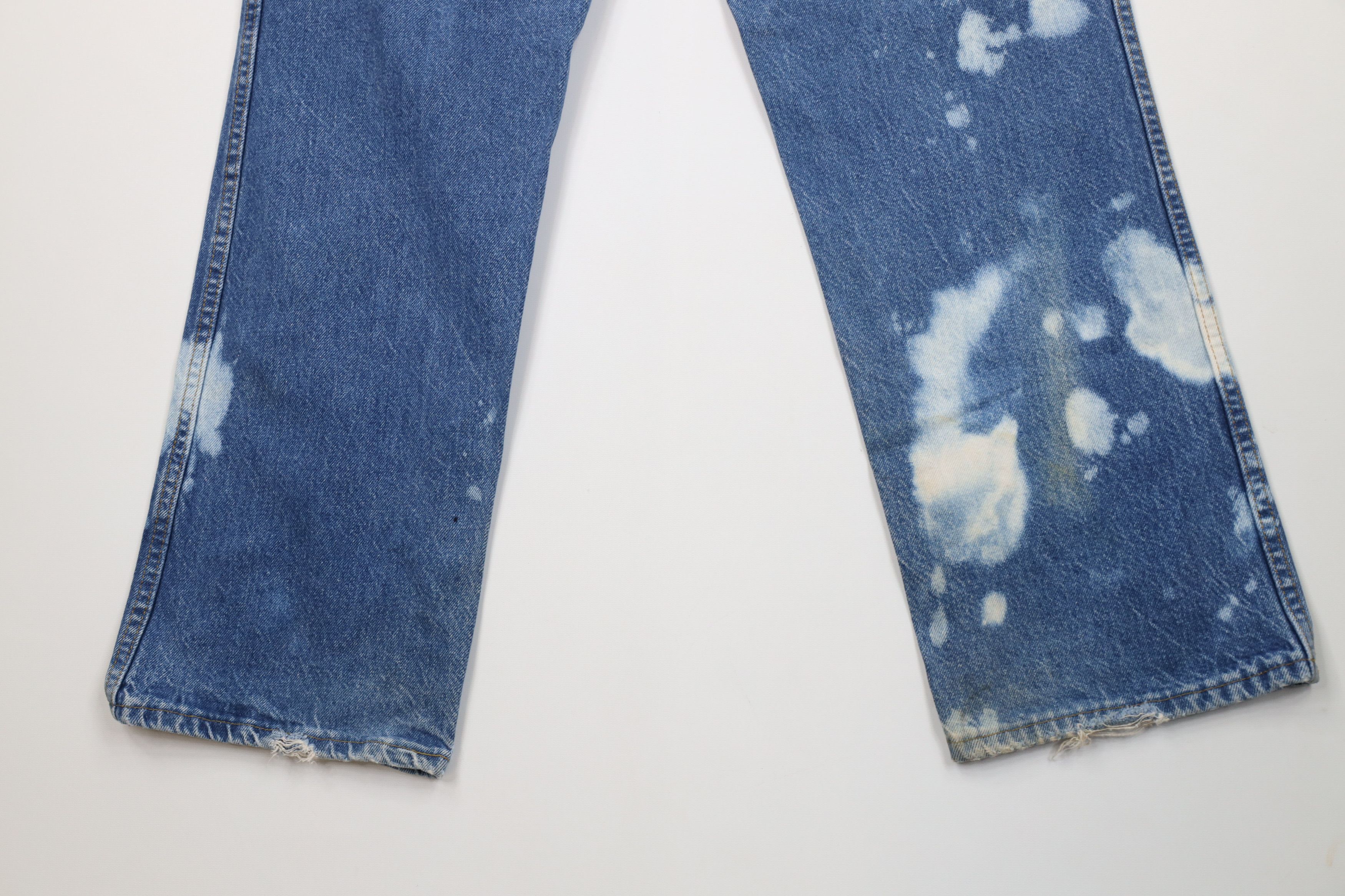 Vintage Vintage 70s 80s Streetwear Wide Leg Denim Jeans Blue USA Size US 38 / EU 54 - 13 Thumbnail