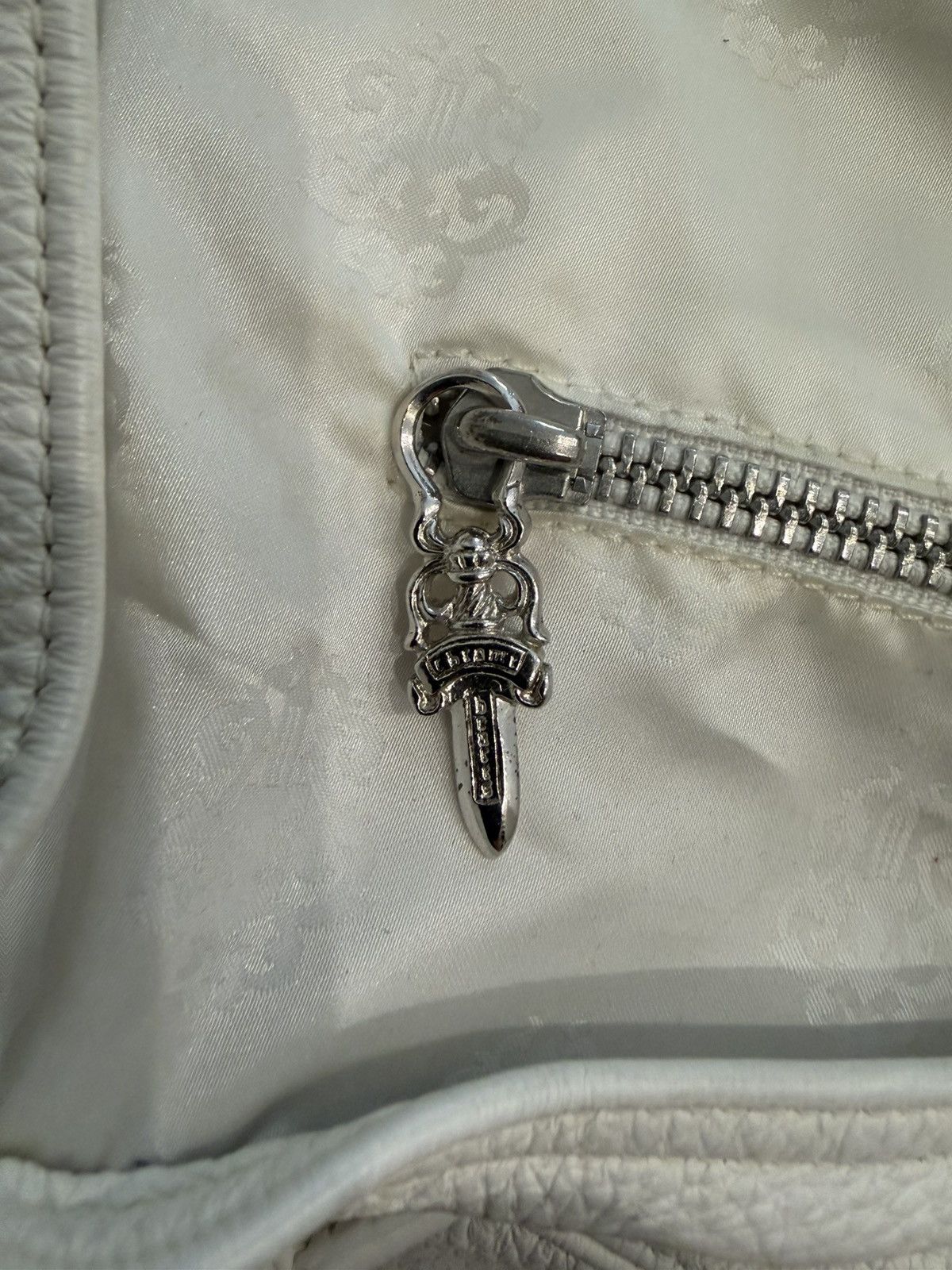Chrome Hearts Chrome Hearts White Fleur Patch Tote Bag Size ONE SIZE - 11 Thumbnail