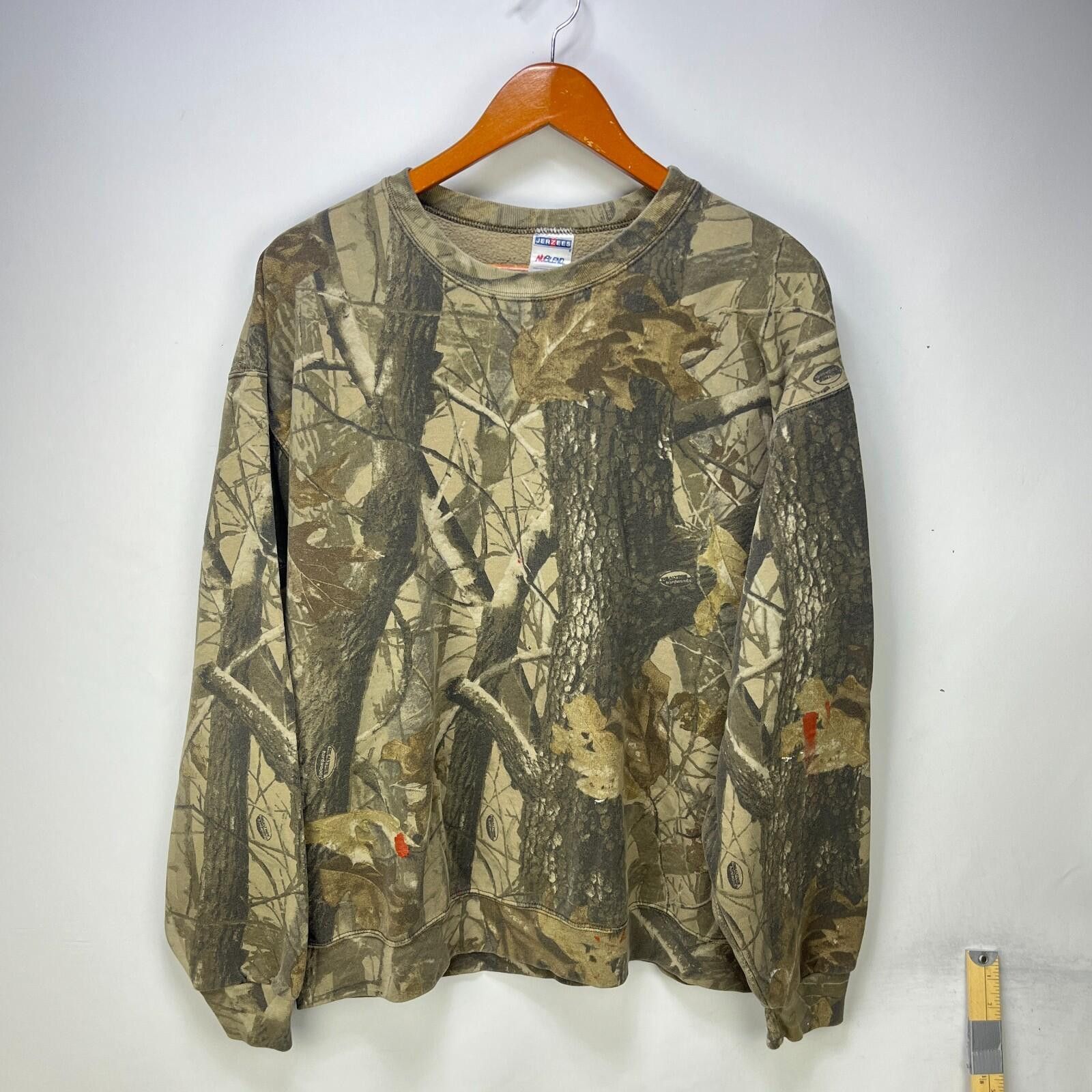 Jerzees Vintage 90s Jerzees Realtree Camo Crewneck Sweatshirt XL Size US XL / EU 56 / 4 - 1 Thumbnail