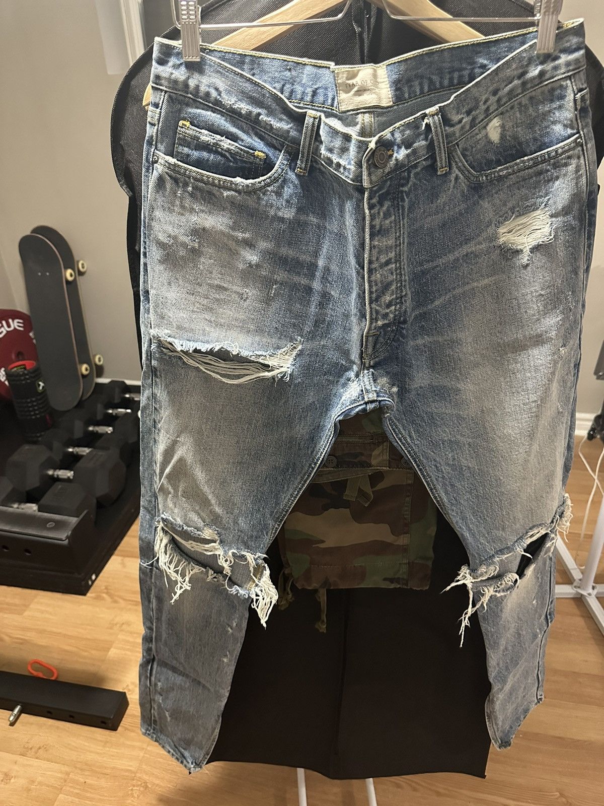 Fear of God Fourth Collection Selvedge Denim Jeans | Grailed