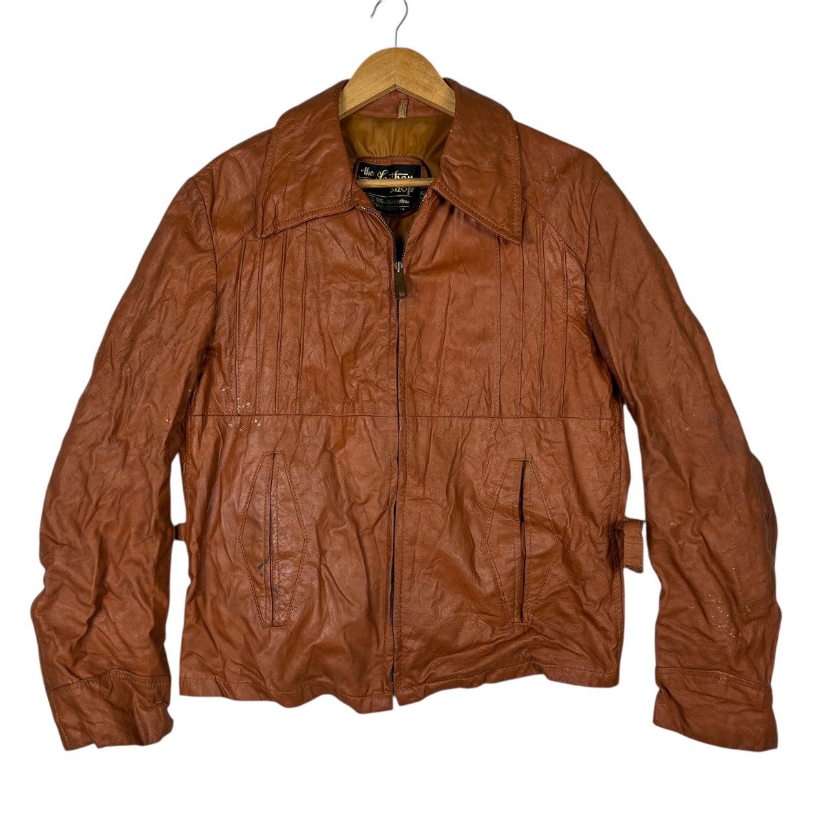 The Leather Shop Vintage The Leather Shop Sears Leather Jacket Size US L / EU 52-54 / 3 - 5 Thumbnail