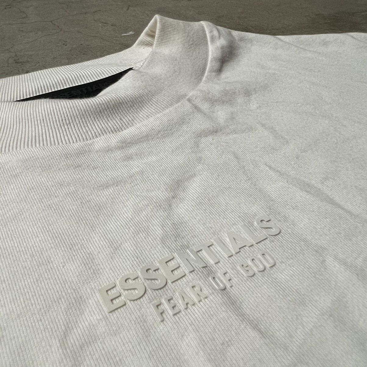 FOG × Fear of God × Pacsun Fear of God FOG Essentials Cream T-Shirt Size US S / EU 44-46 / 1 - 2 Thumbnail