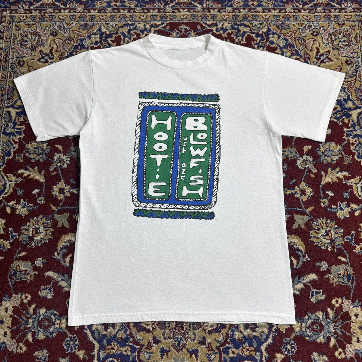 Band Tees 1994 Hootie & The Blowfish Drowning rock band promo tee 90s Size US M / EU 48-50 / 2 - 2 Thumbnail