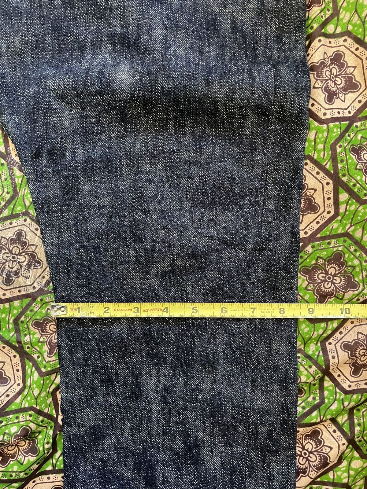 Samurai Jeans Samurai S140SXJ-GRK Shinsengumi 18oz Makoto Selvedge Denim Size US 34 / EU 50 - 8 Thumbnail