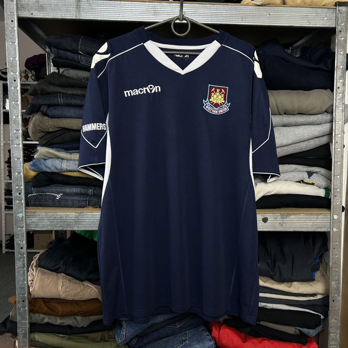 Macron Vintage Macron Westham United 2000’s soccer jersey size XXL Size US XXL / EU 58 / 5 - 1 Thumbnail