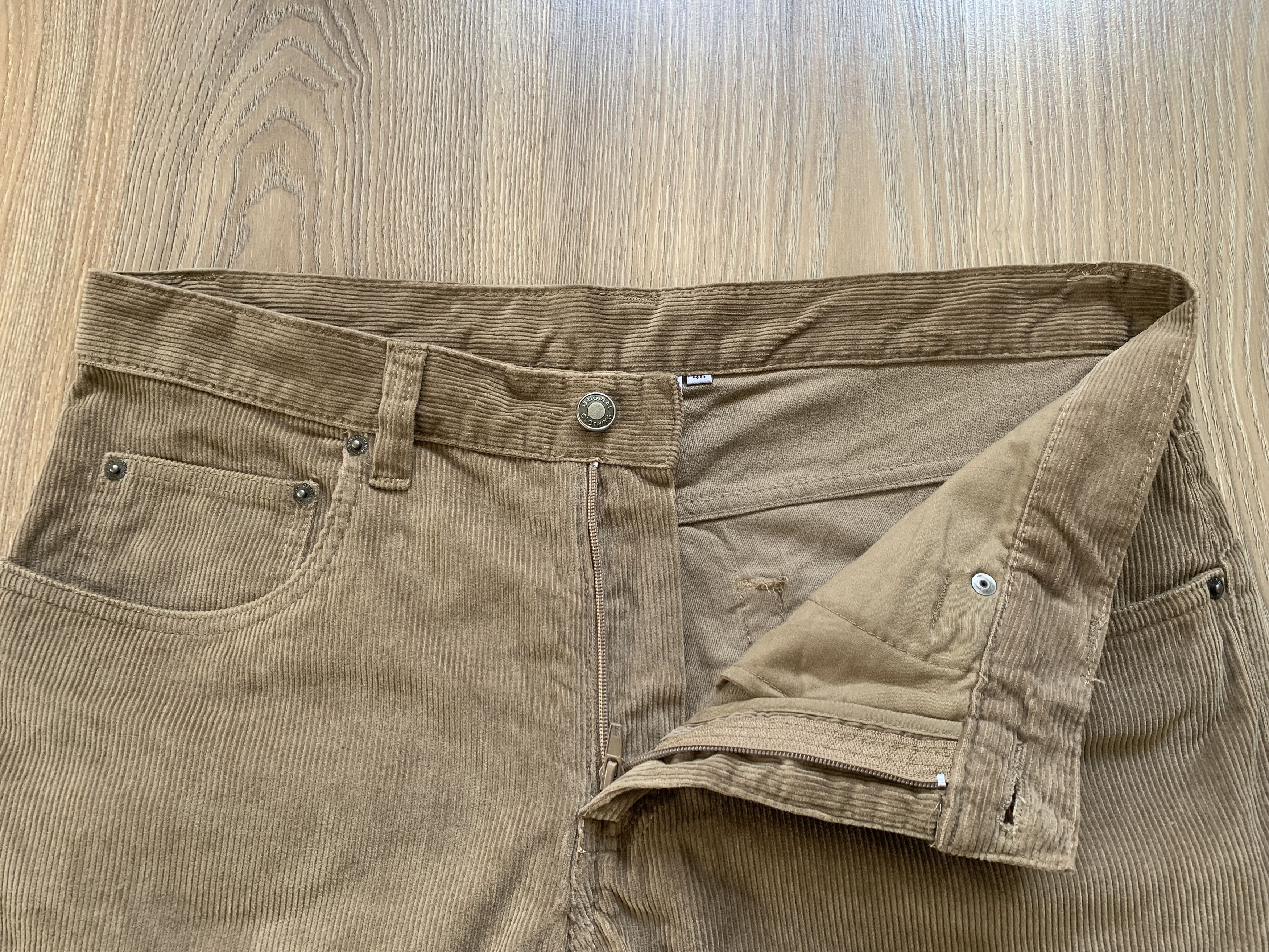 Other Camargue Mens Beige Corduroy Pants Size US 44 / EU 60 - 4 Thumbnail