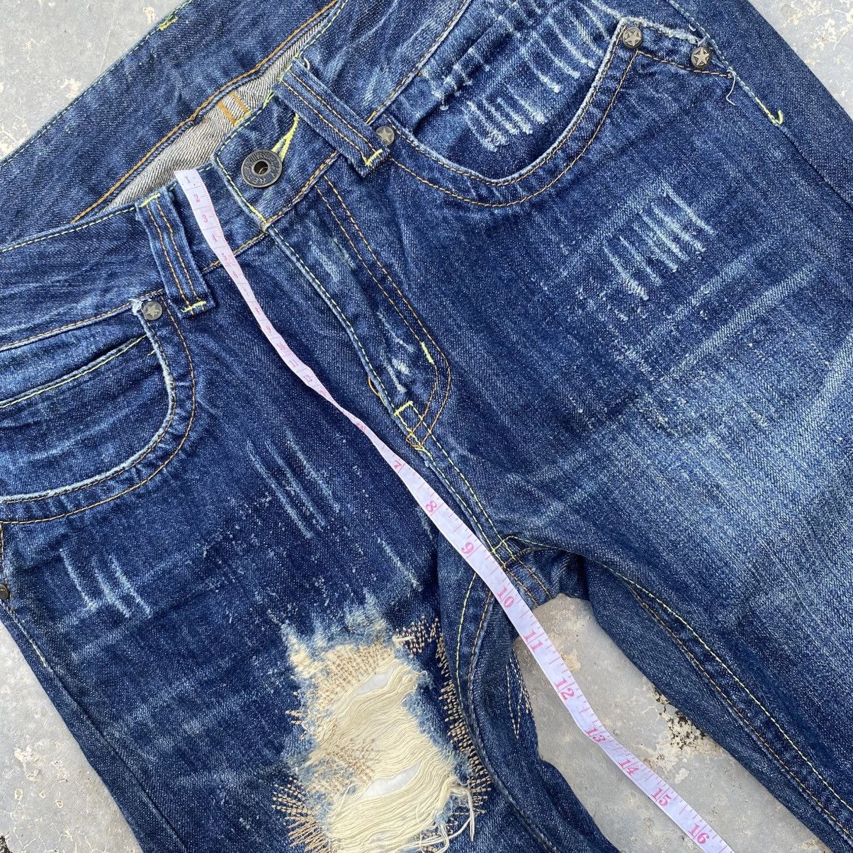 Replay REPLAY ripped patchwork jeans curve legs Size US 32 / EU 48 - 19 Thumbnail