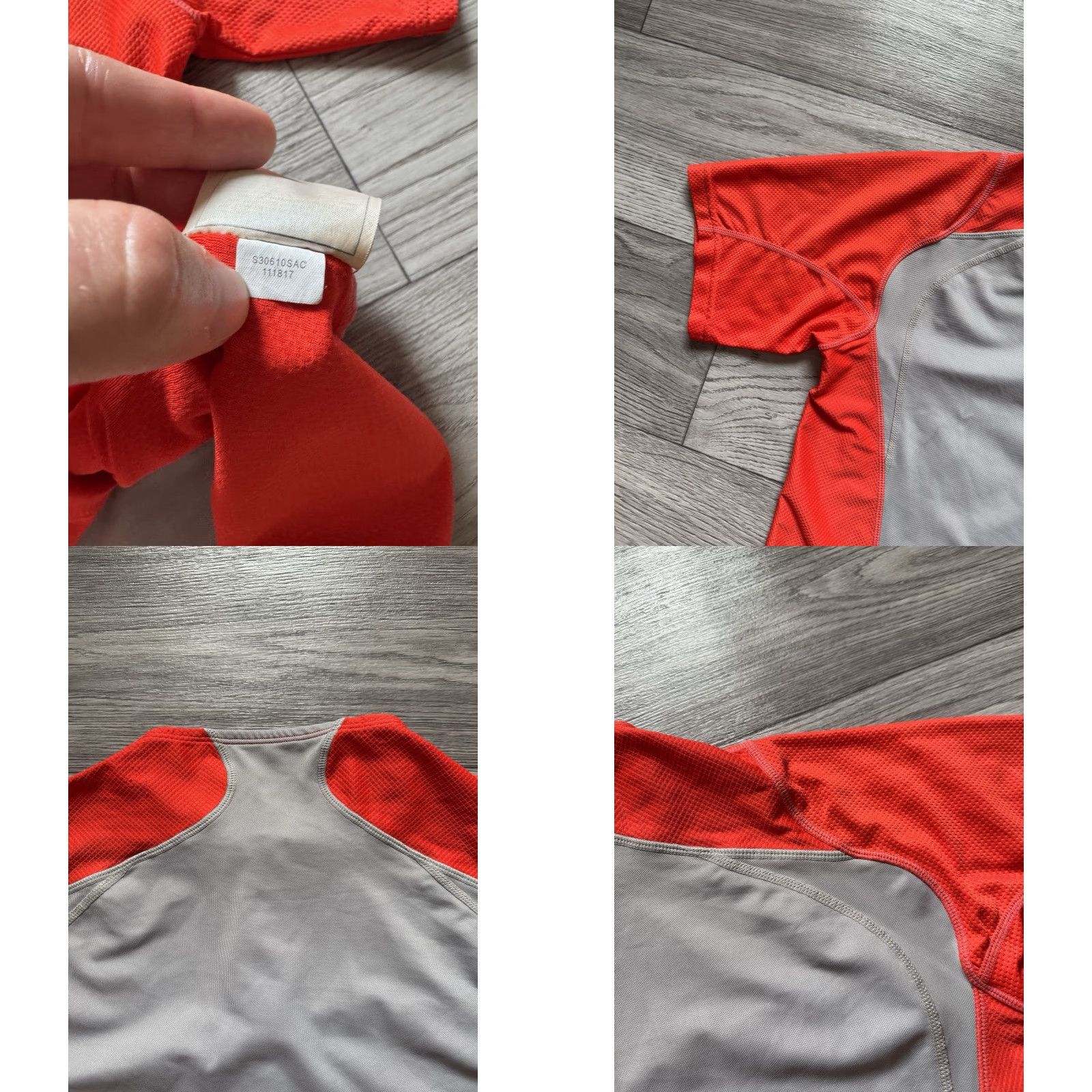 Nike Nike 2000’s Cycling Running Jersey Shirt 1/2 ZIP Red/Gray M Mens Vintage Embroidered Logo Shirt Size US M / EU 48-50 / 2 - 9 Thumbnail