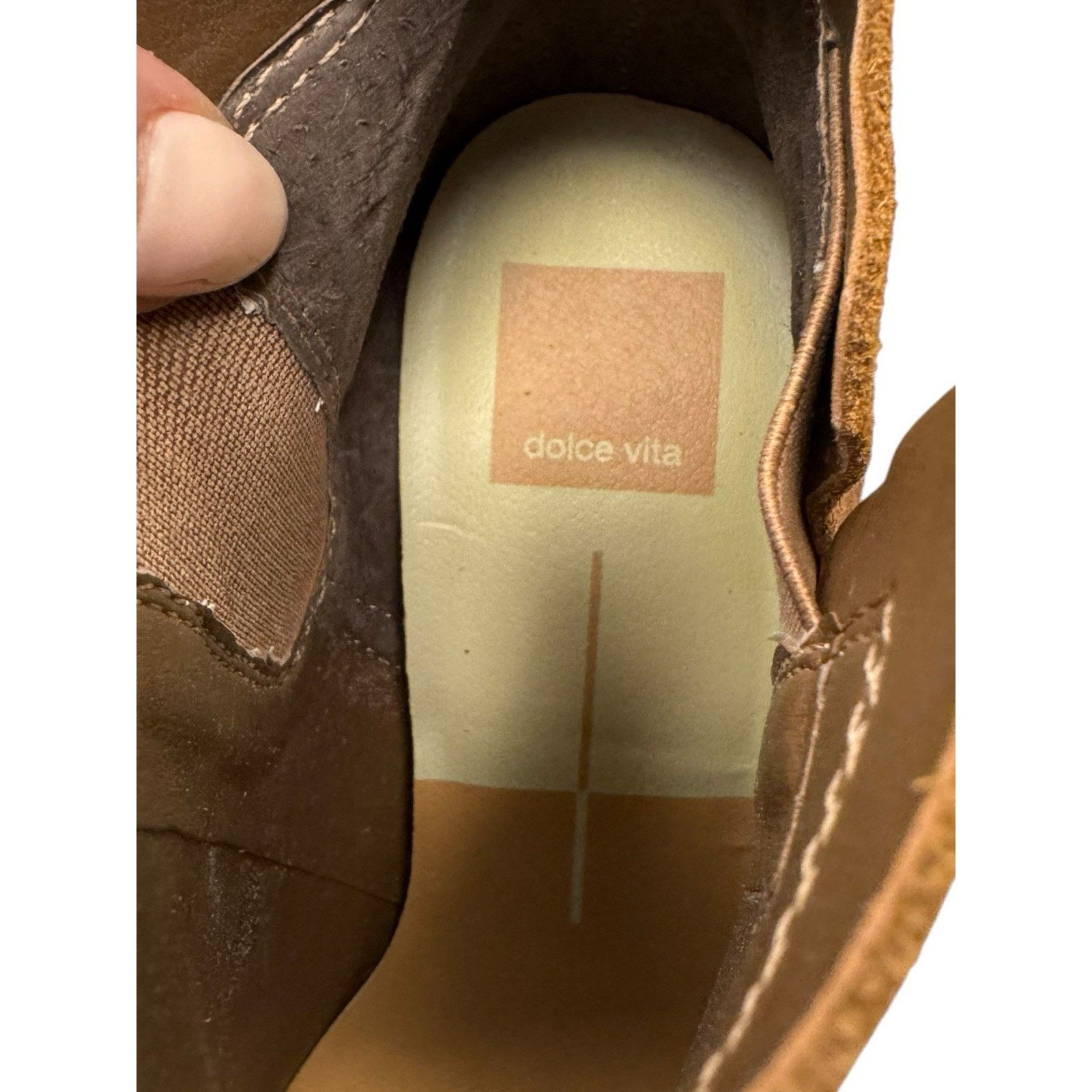 Dolce Vita Dolce Vita NEW Sirano Ankle Boots Brown Suede Size 8 Boho Size US 8 / IT 38 - 6 Thumbnail