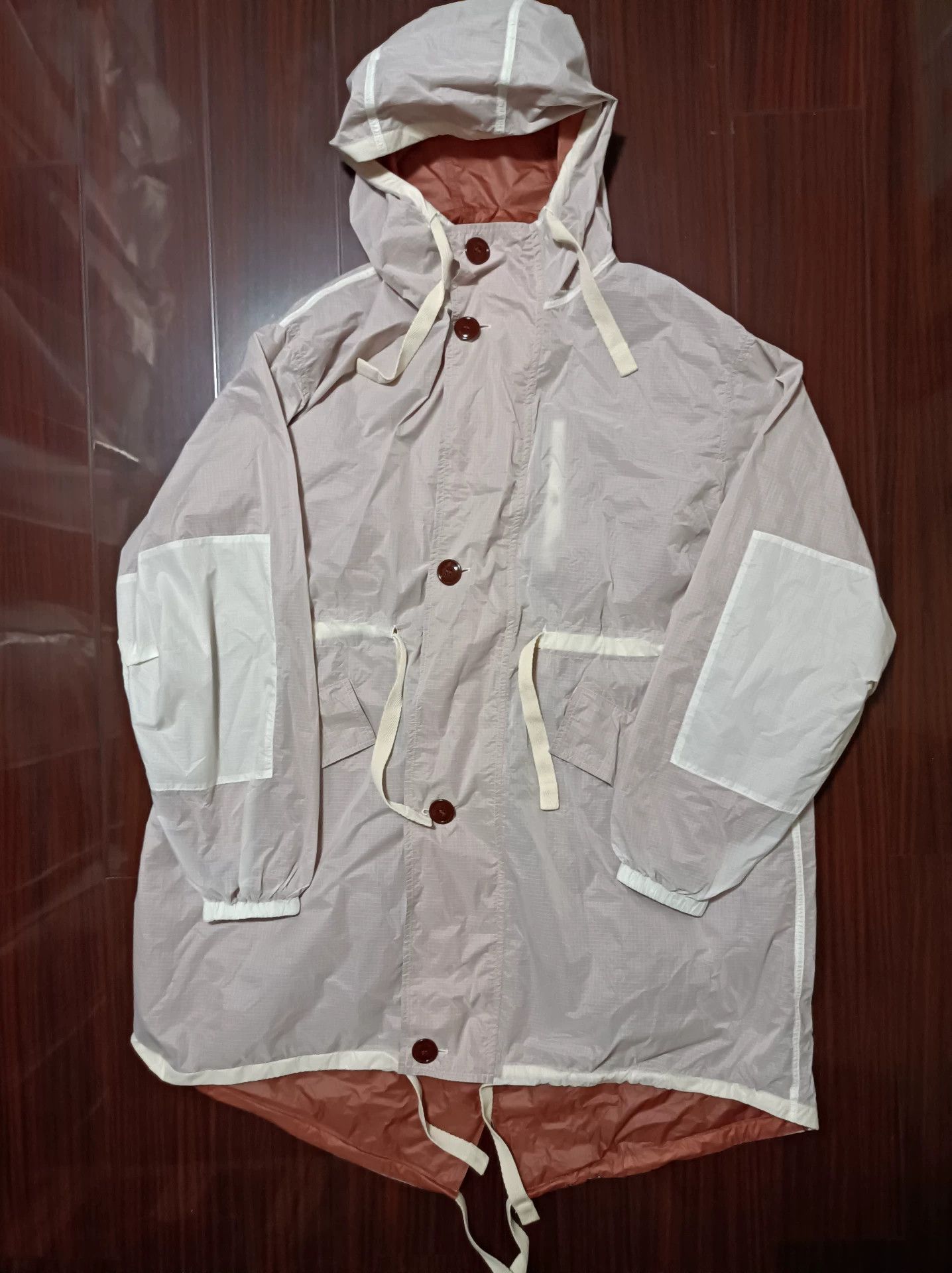 Acne Studios Acne Studios Hooded Windbreaker Coat Size US M / EU 48-50 / 2 - 1 Thumbnail