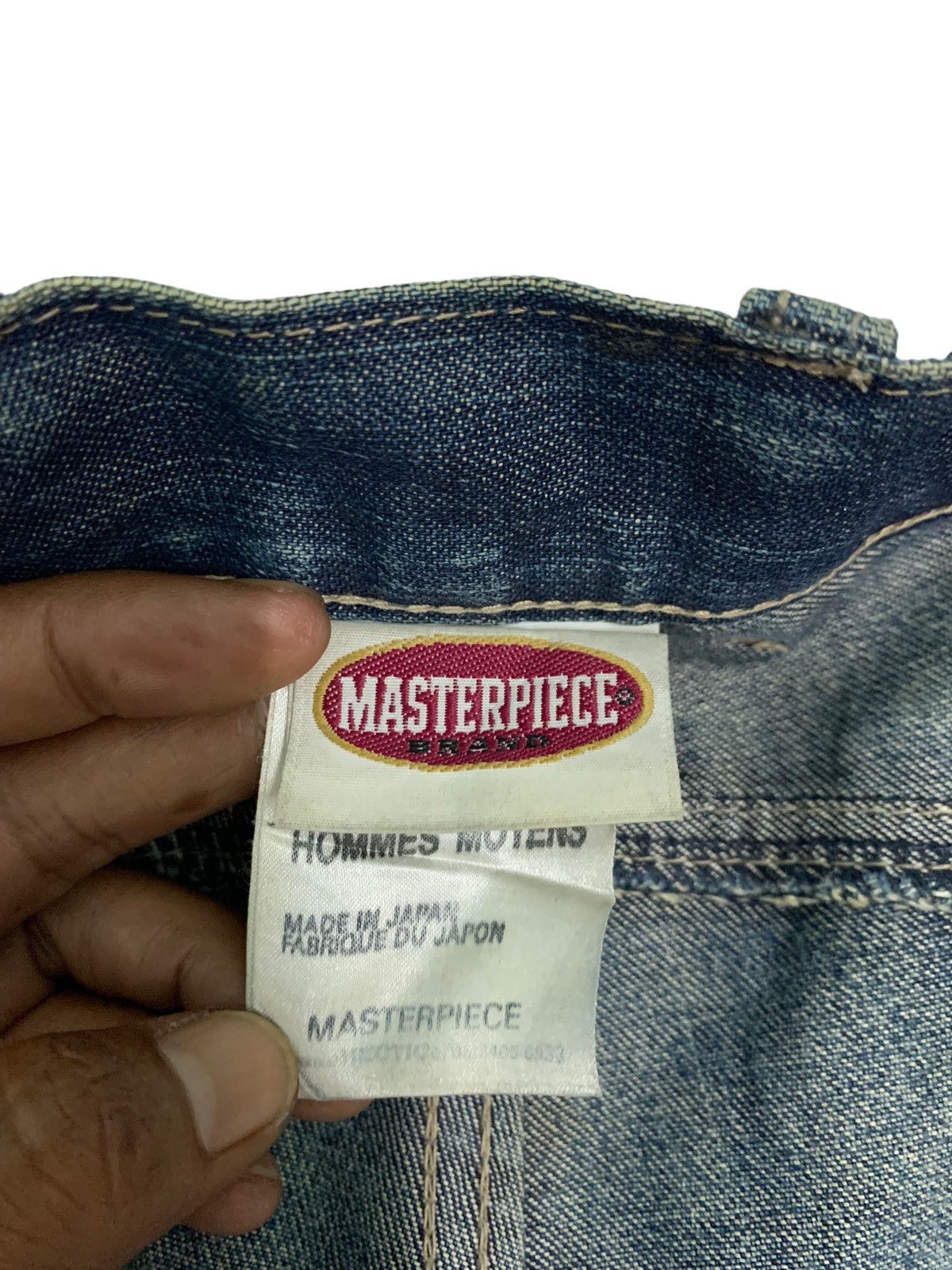 Japanese Brand Vintage Japanese Brand Masterpiece Denim Jeans Size US 34 / EU 50 - 11 Thumbnail