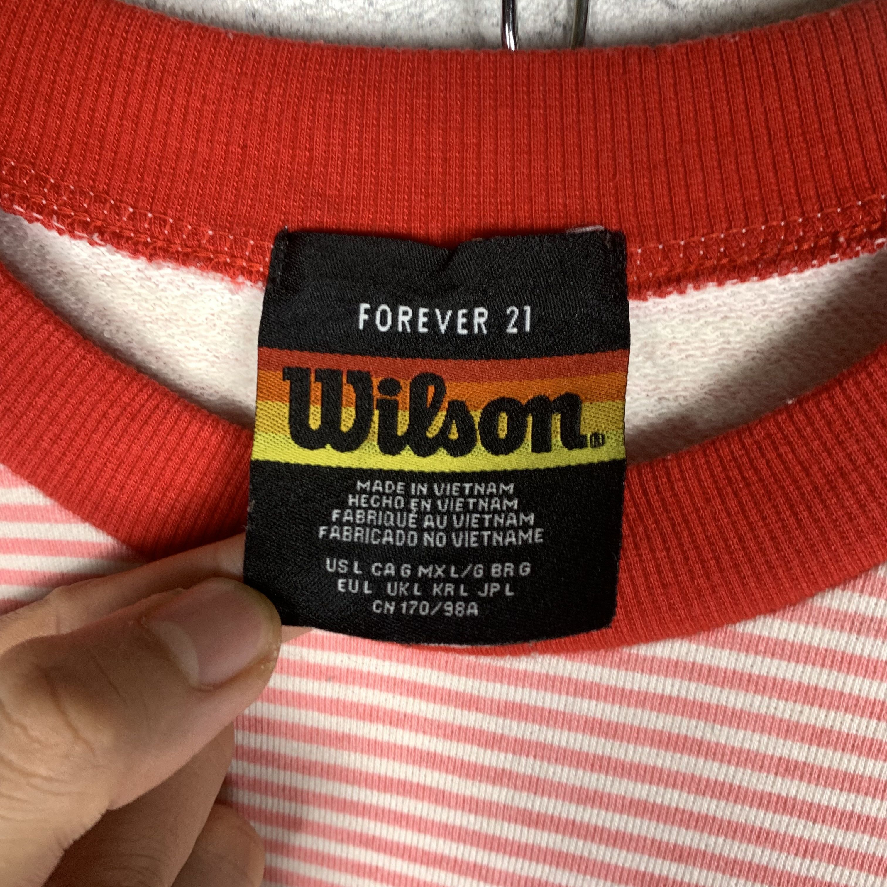 Wilson Wilson x Forever21 Sweatshirt Crewneck Size L / US 10 / IT 46 - 4 Thumbnail