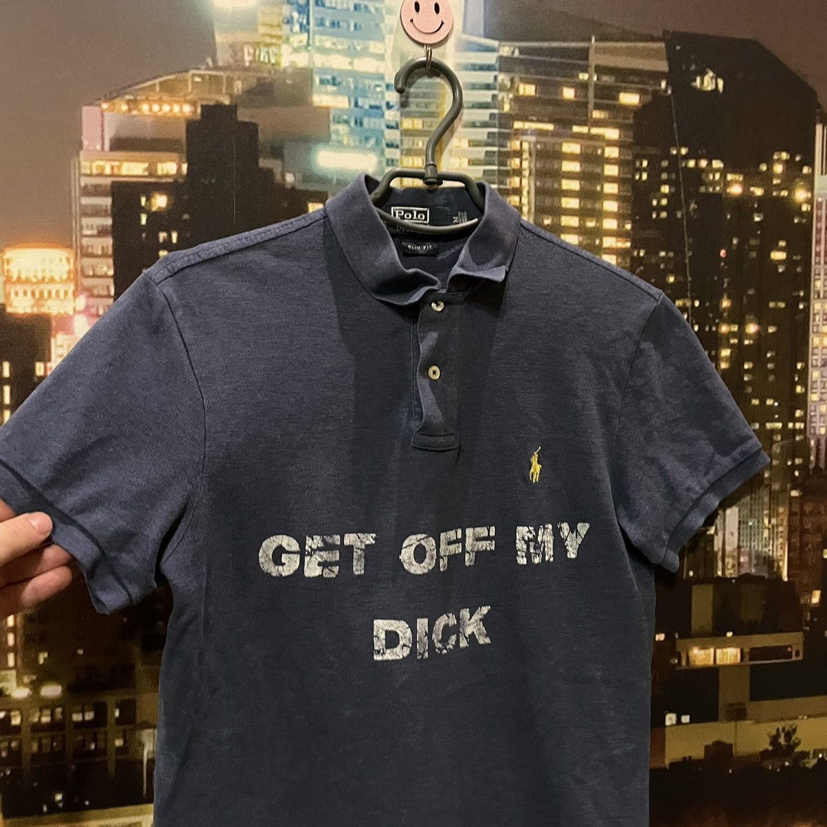 Polo Ralph Lauren VINTAGE 90S RALPH LAUREN GET OFF MY DICK PENIS OPIUM PORNO Size US M / EU 48-50 / 2 - 3 Thumbnail