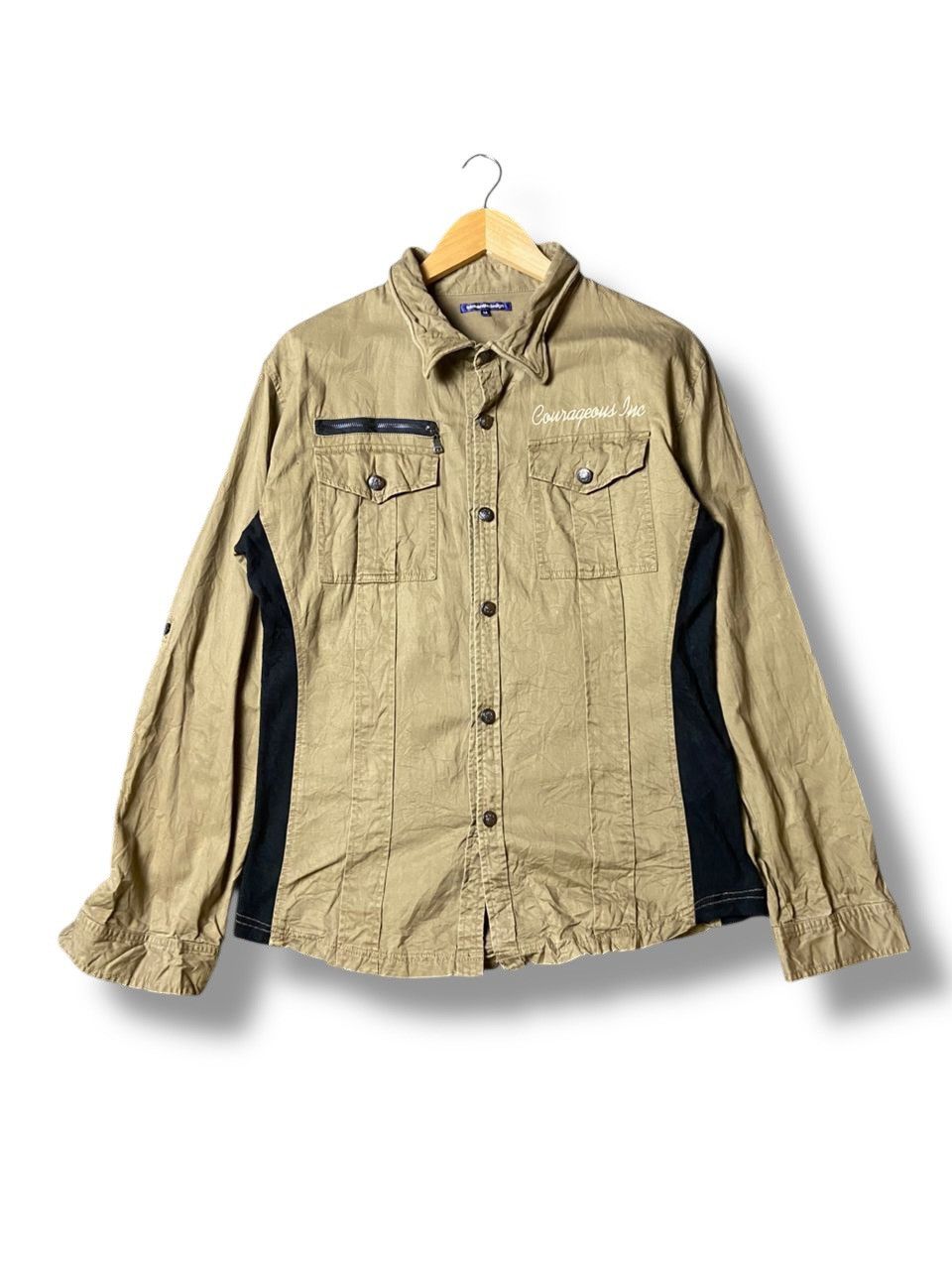 Japanese Brand × Vintage × semanticdesign SemanticDesign Japanese Brand Double Pocket Jacket (126) Size US L / EU 52-54 / 3 - 1 Thumbnail