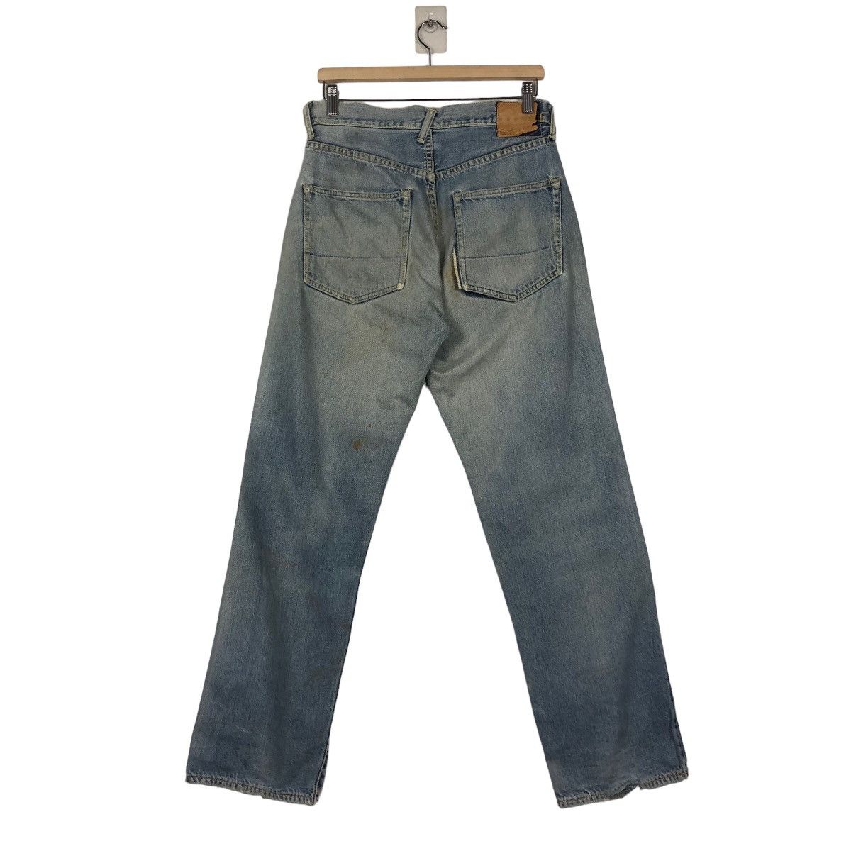 Evisu VINTAGE EVISU MADE IN JAPAN DISTRESSED DENIM JEANS RED LINE Size US 30 / EU 46 - 8 Thumbnail