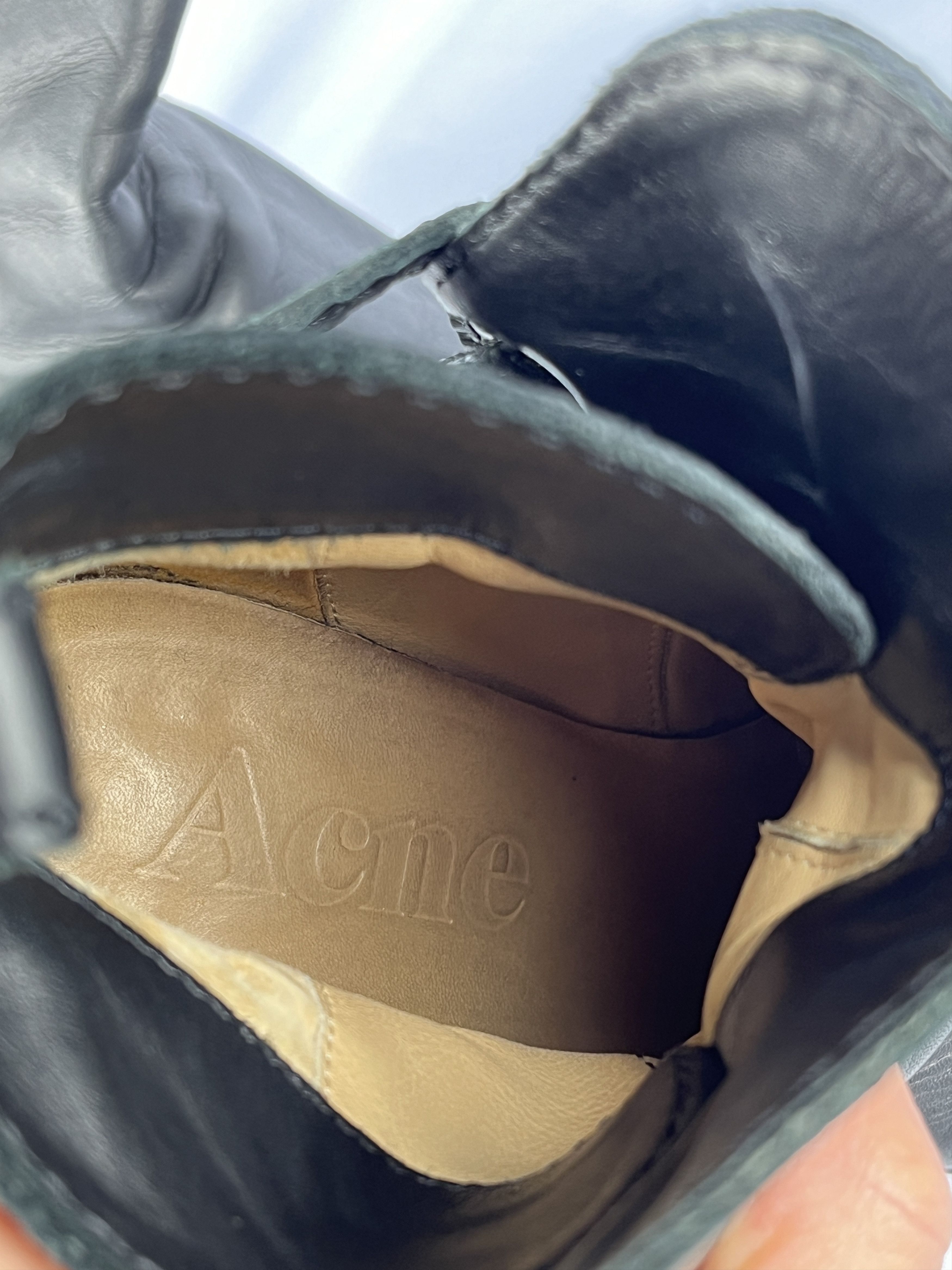 Acne Studios ACNE Heels Leather Belt Boots Size EU 39 / UK 6 / US 9 Size US 9 / IT 39 - 14 Thumbnail
