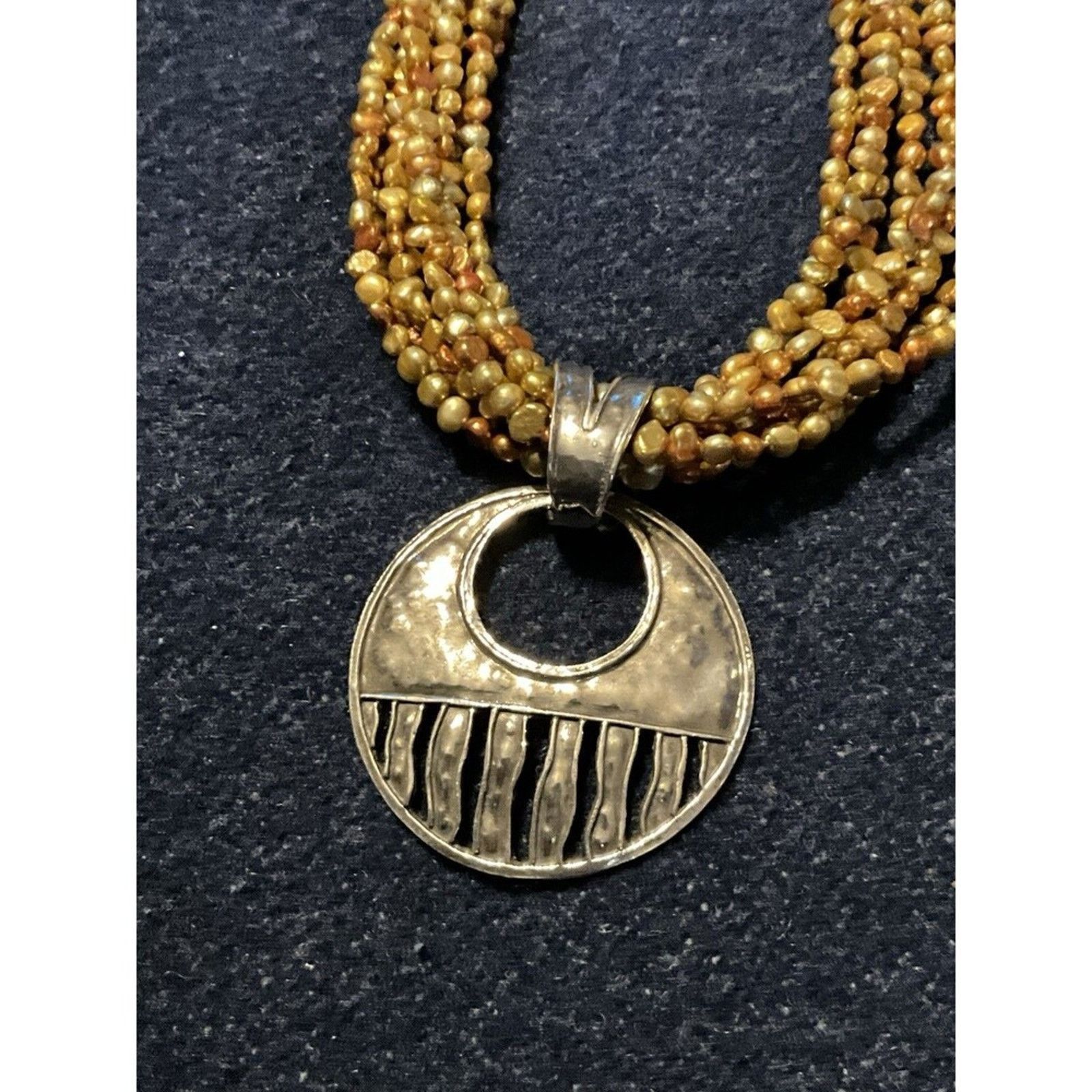 Other 14in Silpada Pearls & Silver Tone Pendant Necklace Size ONE SIZE - 3 Thumbnail