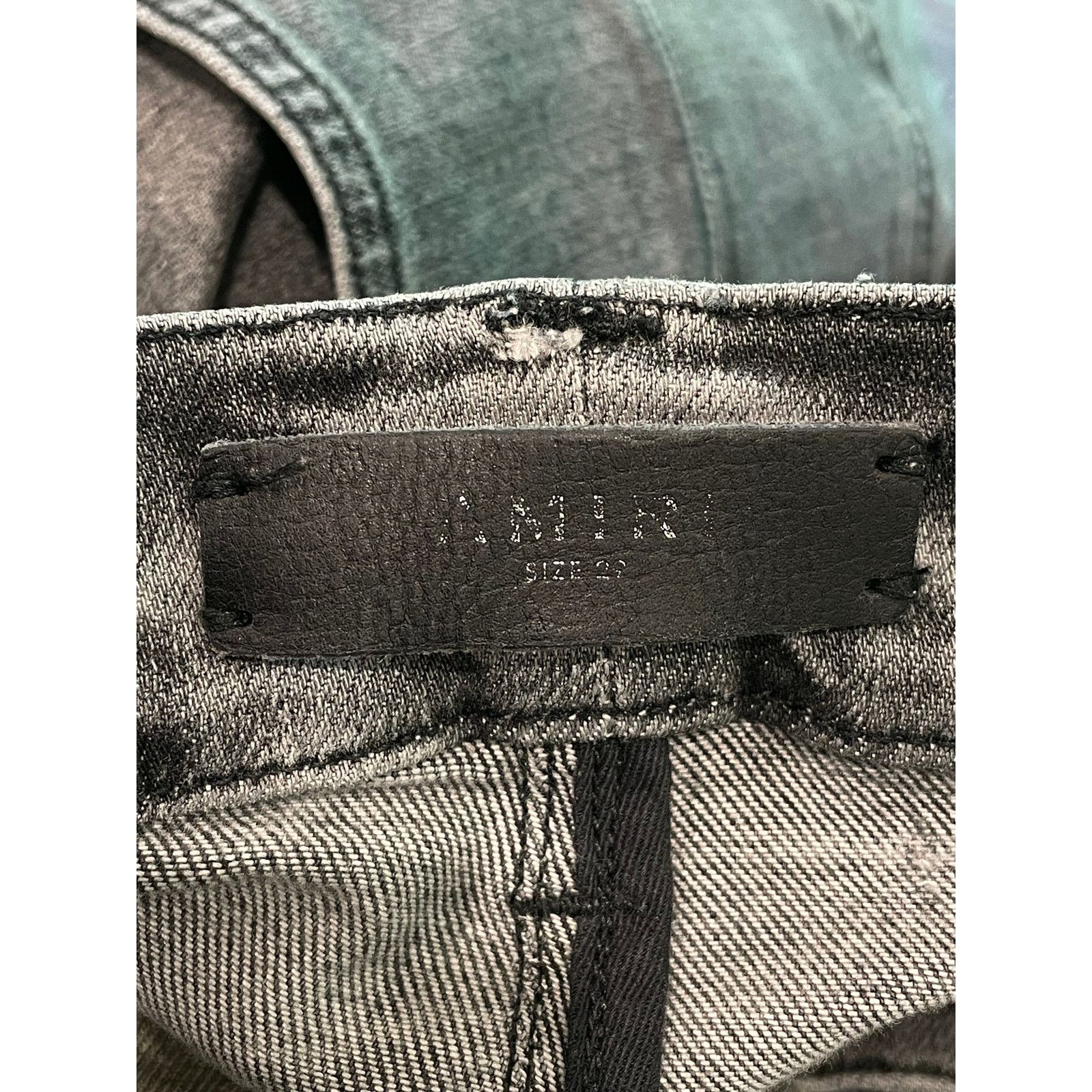 Amiri Amiri Denim Stack Light Wash Grey Jeans Size US 29 - 5 Thumbnail