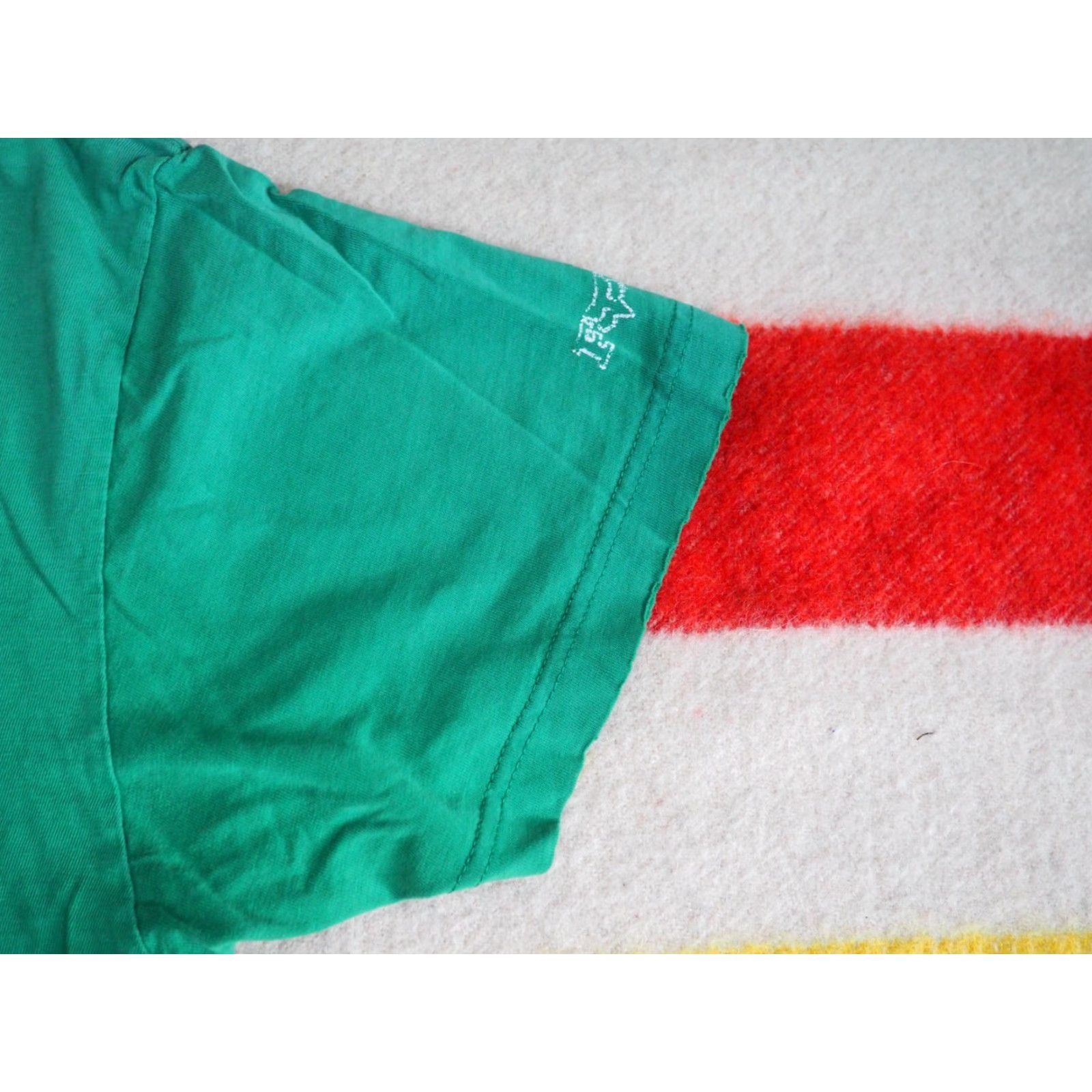 Fox Racing VTG Fox Racing Distressed Logo Green Tee T-Shirt L Unisex 2000s MX MTB Moto Graphic Tee Size US L / EU 52-54 / 3 - 6 Thumbnail