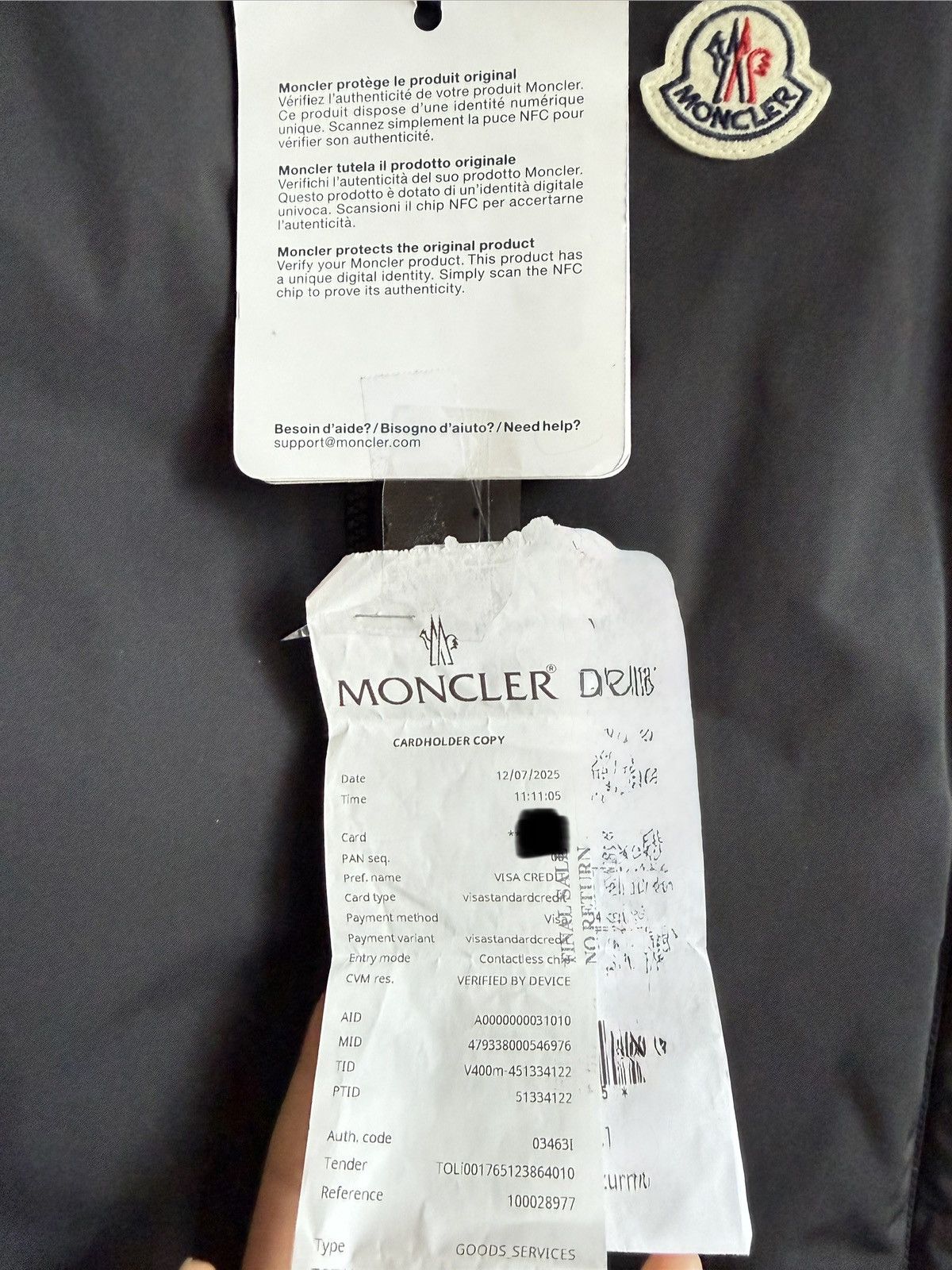 Moncler Moncler Taku Down Jacket - Zip-off sleeves BLK/Size L,3 Size US L / EU 52-54 / 3 - 6 Thumbnail