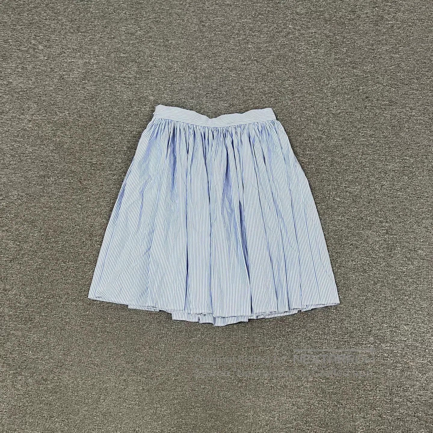 Miu Miu Miu Miu Striped Midi Skirt. Size 28" / US 6 / IT 42 - 2 Thumbnail