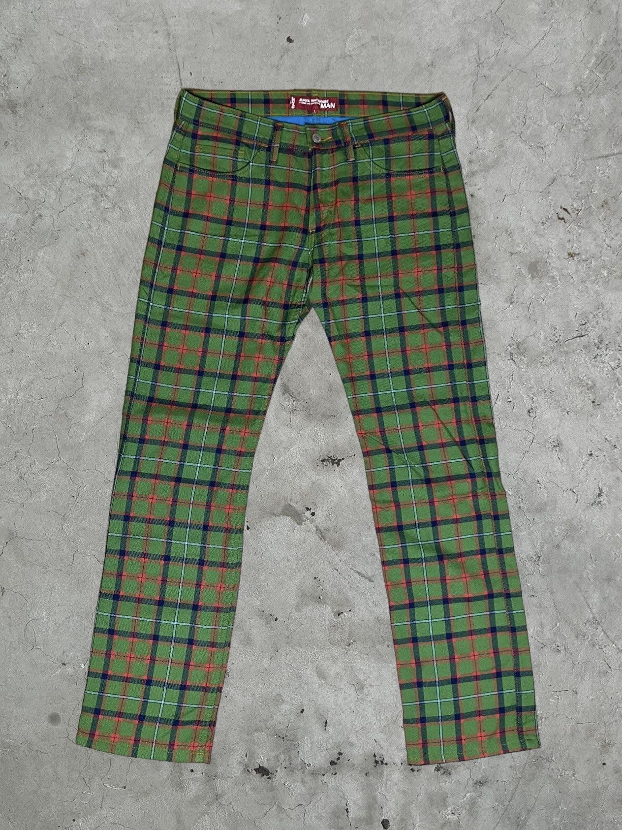 2002 Junya Watanabe Wool Pants w/ Cupra Lining