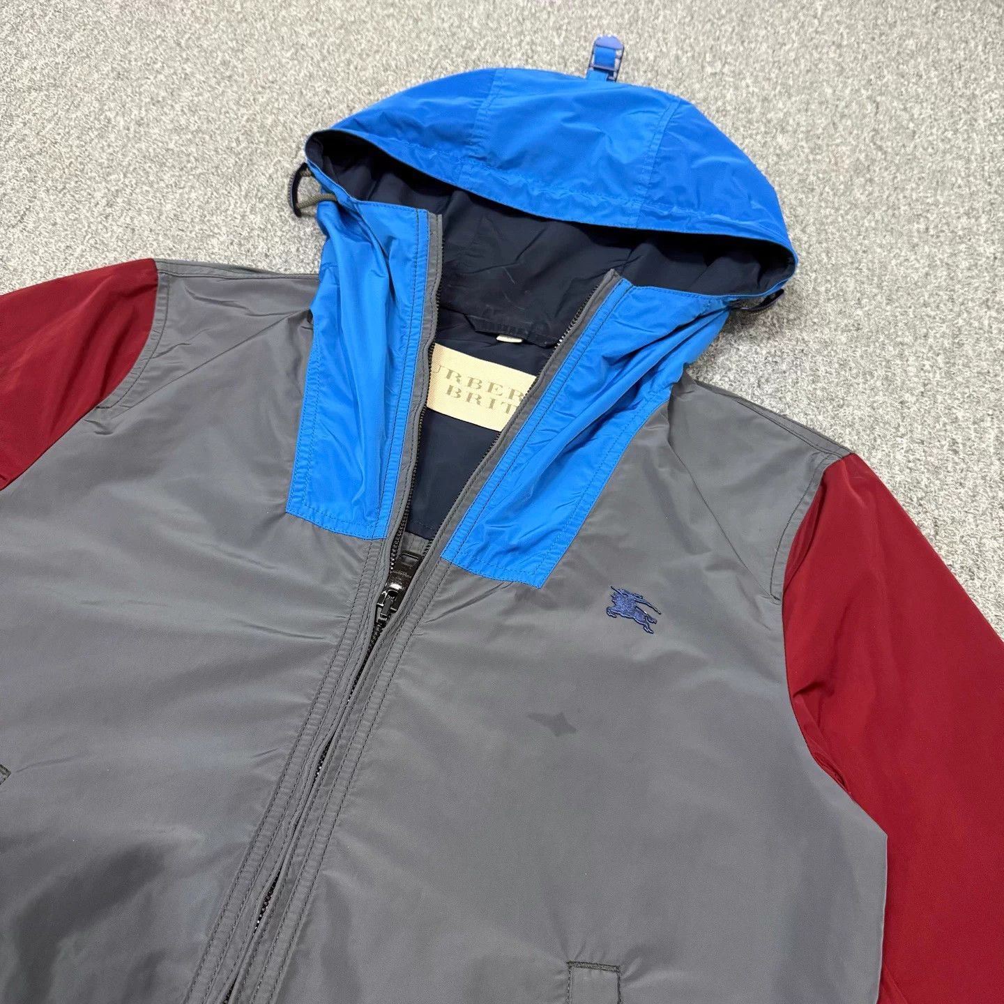 Burberry Burberry Color Blocked Windbreaker Jacket 99 New M Size US M / EU 48-50 / 2 - 3 Thumbnail
