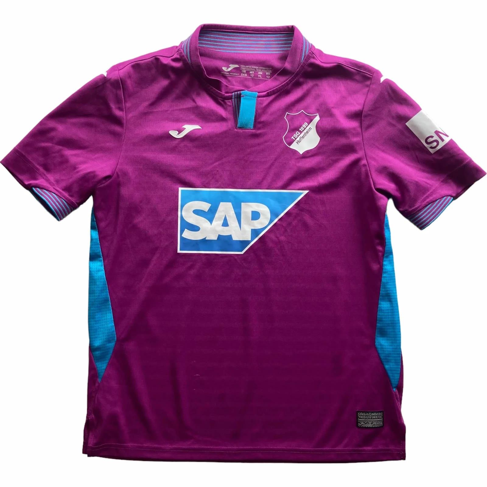 Joma Hoffenheim 2020-21 Joma third football jersey size XXS Size US XXS / EU 40 - 1 Thumbnail