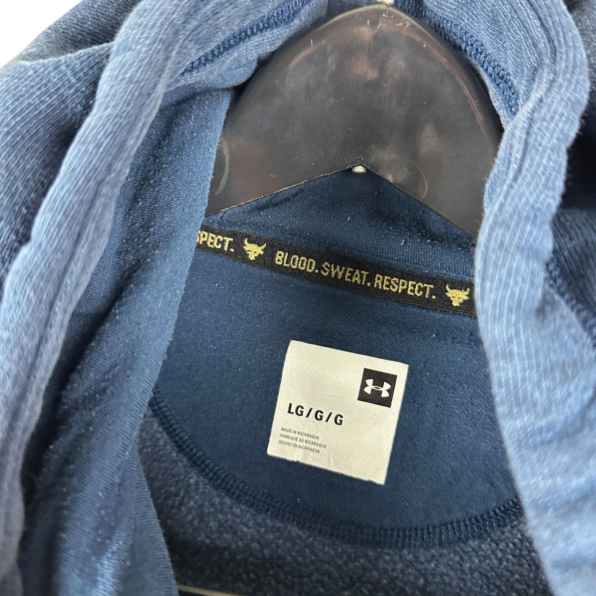 Under Armour Mens Under Armour X Dwayne Johnson Heavyweight Hoodie Size US L / EU 52-54 / 3 - 7 Thumbnail