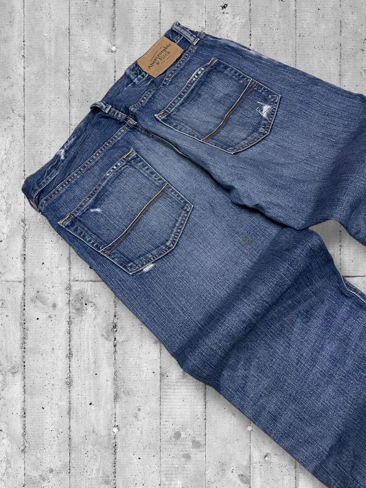 Abercrombie & Fitch × Designer × Vintage Vintage Designer Abercrombie &Fitch Distressed Low Rise Boot Size US 34 / EU 50 - 14 Thumbnail