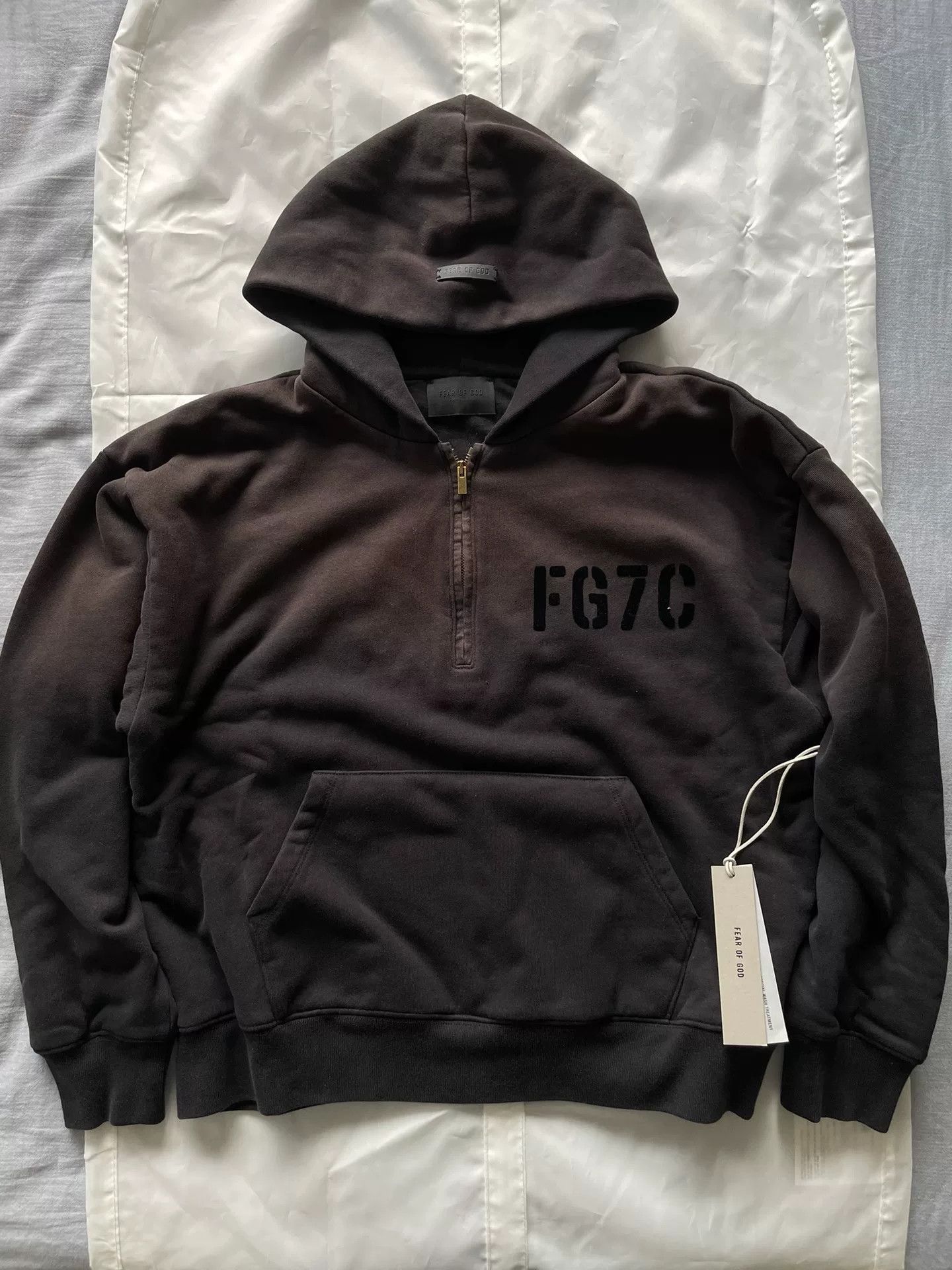 Fear of God Fear of God Vintage Black Hoodie Size US XS / EU 42 / 0 - 1 Thumbnail