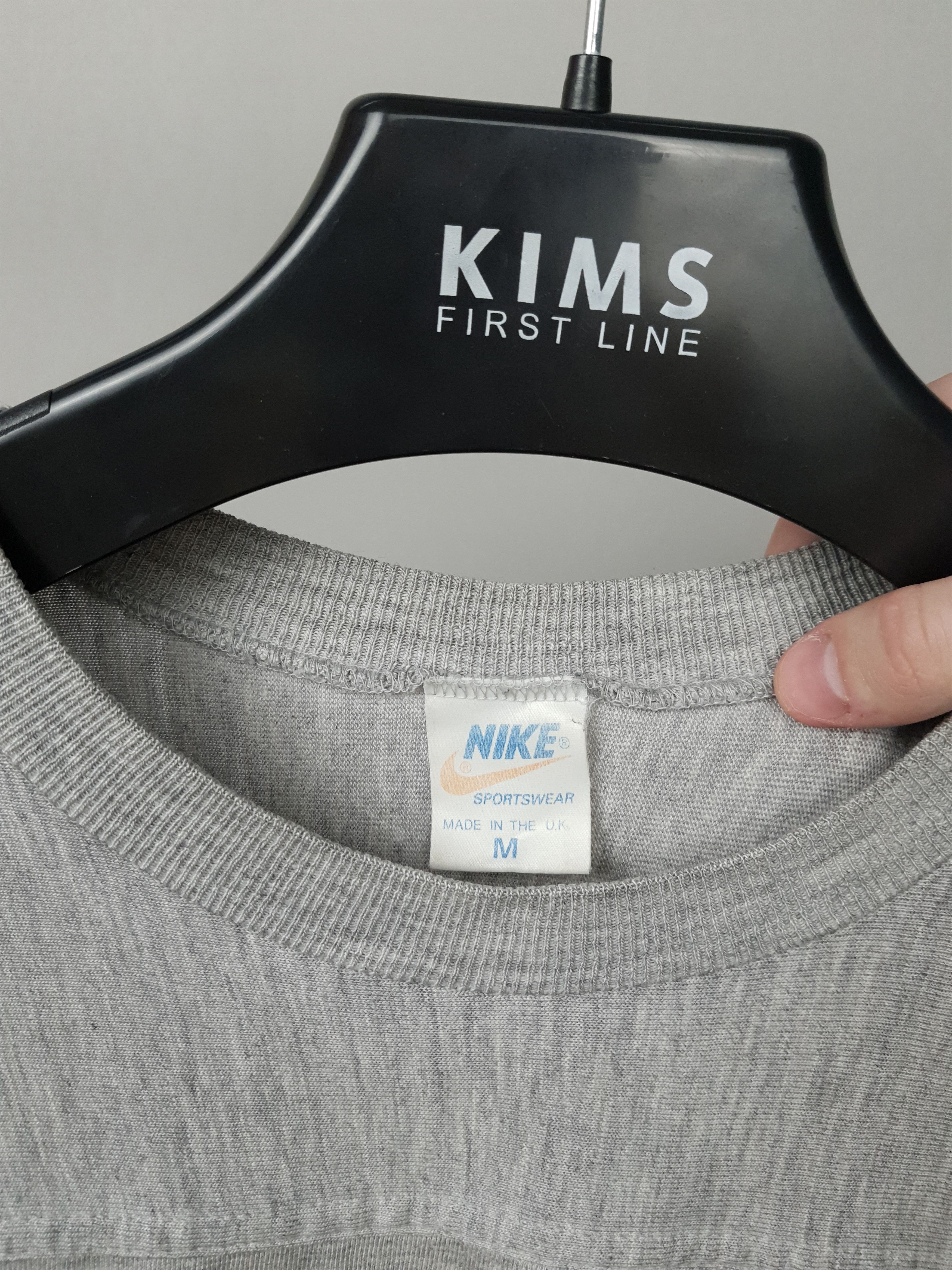 Nike × Vintage RARE 1970s USA Vintage Nike Monogram Logo on Sleeve Size US L / EU 52-54 / 3 - 5 Thumbnail