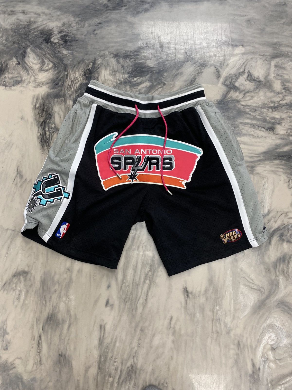 Just Don Just don San Antonio spurs shorts road nba finals small Size US 30 / EU 46 - 1 Thumbnail