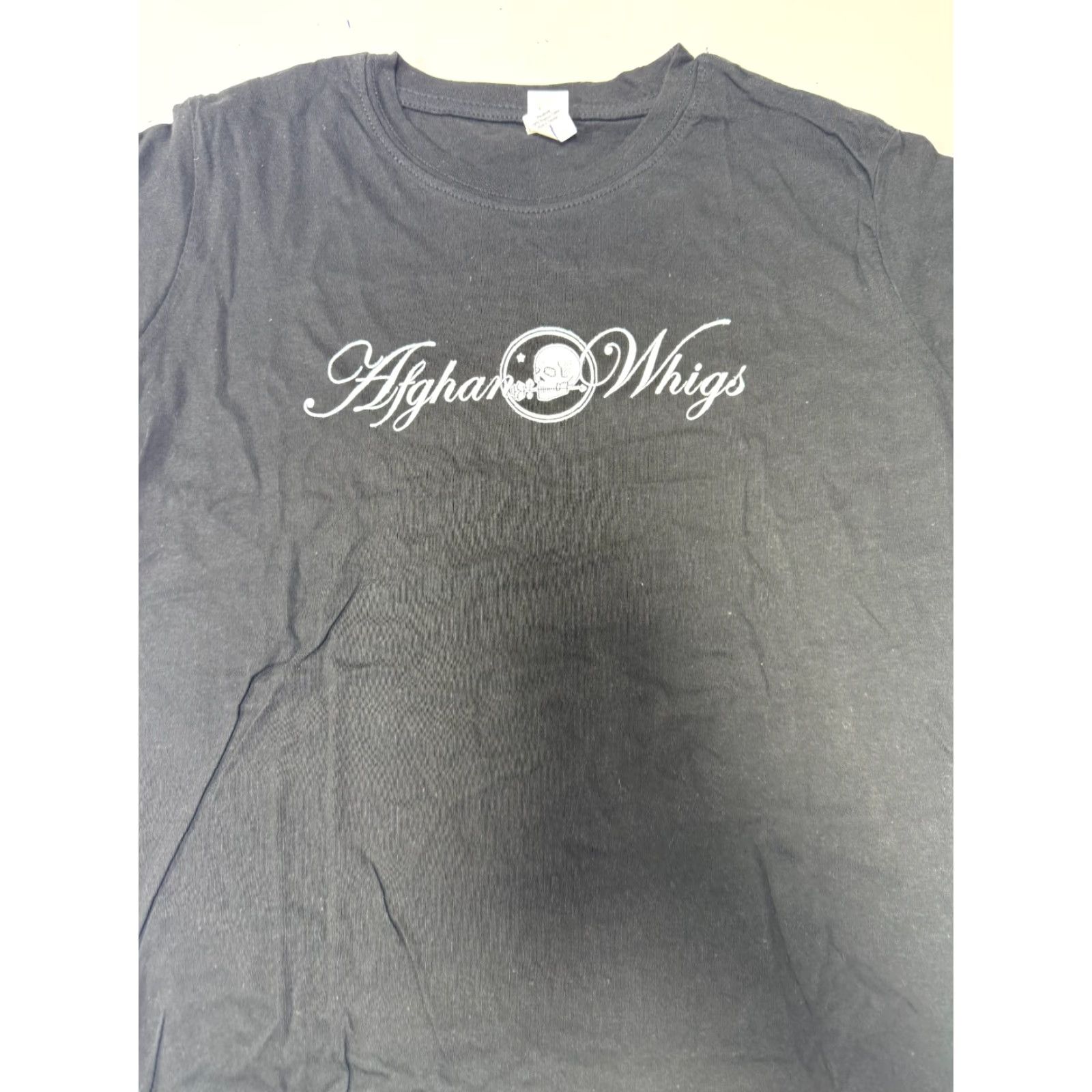 Tultex VINTAGE AFGHAN WHIGS T-Shirt Ladies Black Small Size Unisex Adults 100% Cotton Graphic Print Modern Fit Mens Womens Size US S / EU 44-46 / 1 - 2 Thumbnail