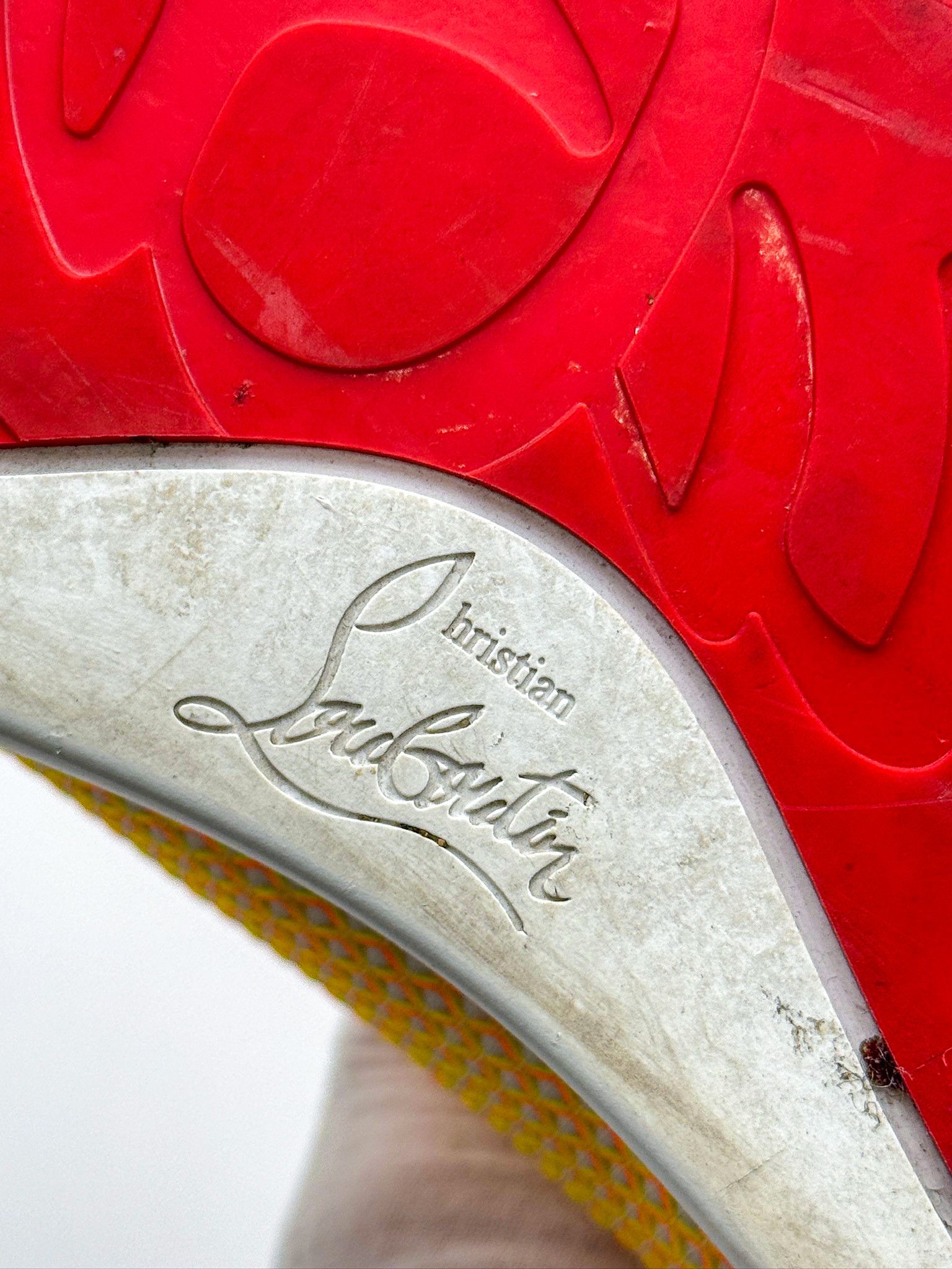 Christian Louboutin Christian Louboutin Fun Louis Junior Leather Trainers Size US 11 / EU 44 - 16 Thumbnail