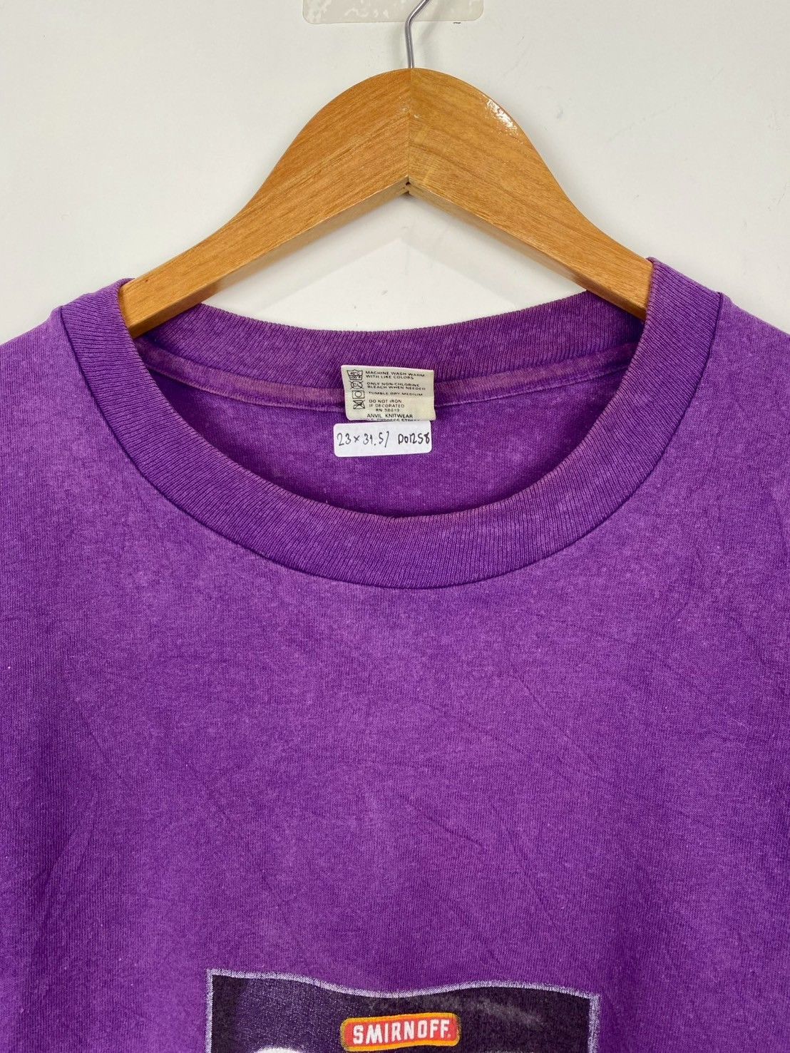 Alexander McQueen Vintage Smirnoff Fashion Award McQueen T-Shirts DO1258 Size US XL / EU 56 / 4 - 3 Thumbnail