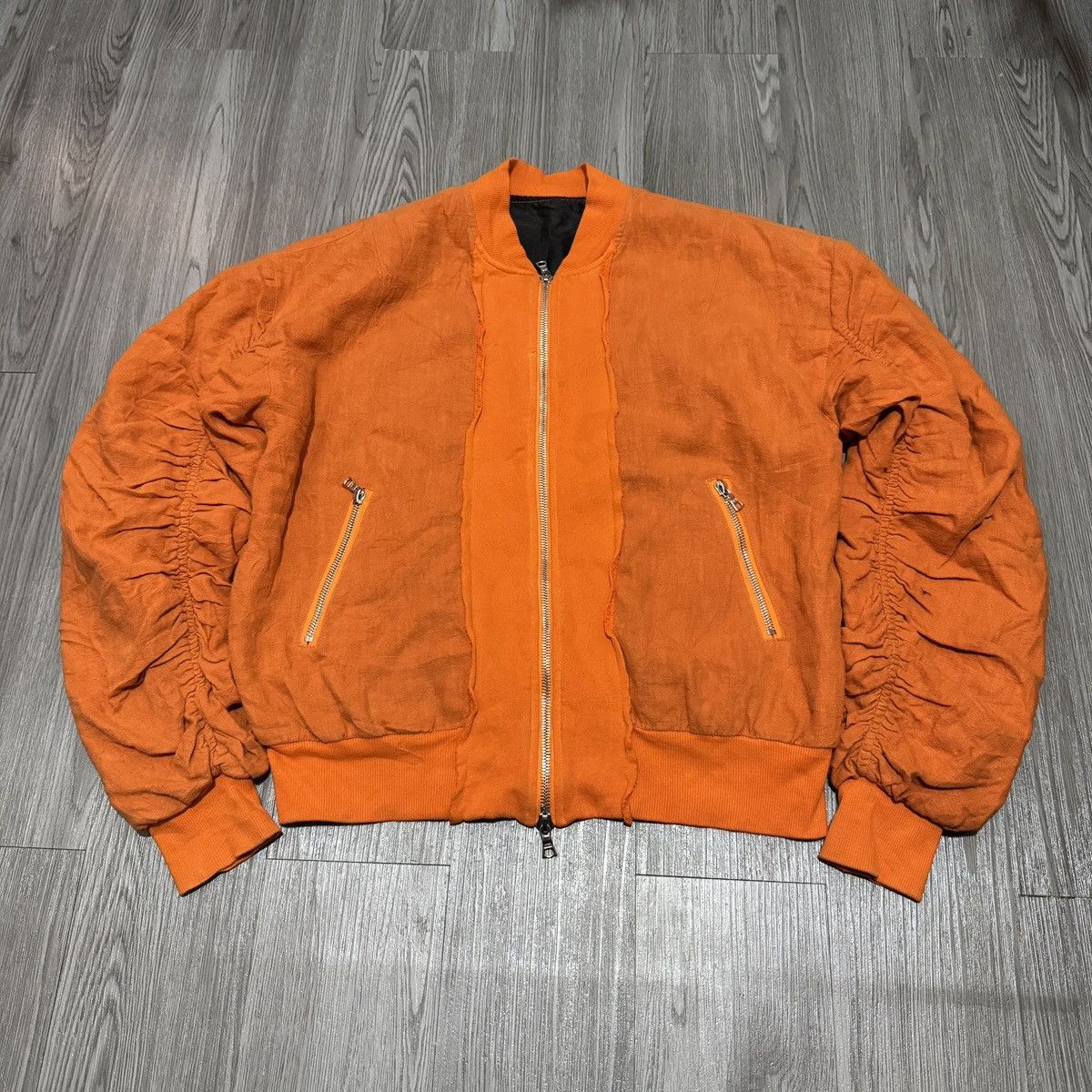 Nid De Guepes N.D.G Studio NID de GUDÊPES Orange Bomber Size US M / EU 48-50 / 2 - 1 Thumbnail