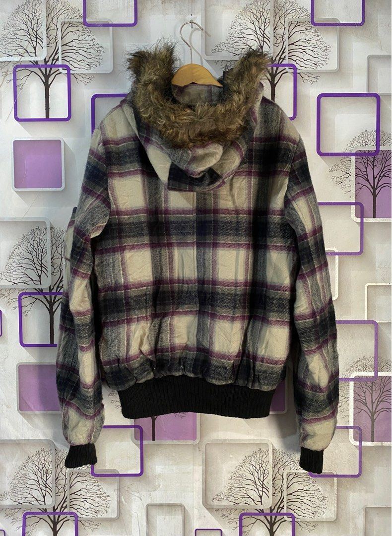 Hysteric Glamour Riche glamour plaid fur jacket Size US M / EU 48-50 / 2 - 5 Thumbnail