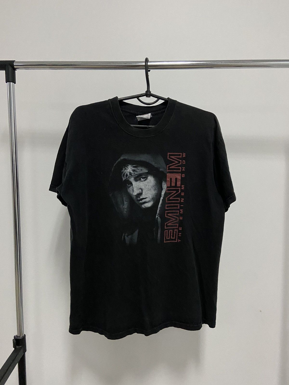 Eminem × Rap Tees × Vintage Eminem Vintage T shirt Big Print Logo 