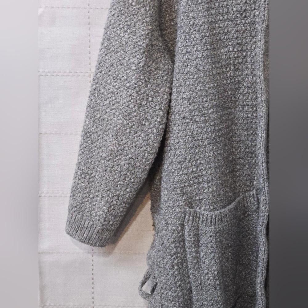 Madewell Madewell Cozy Gray Knit Cardigan Size XS / US 0-2 / IT 36-38 - 2 Thumbnail
