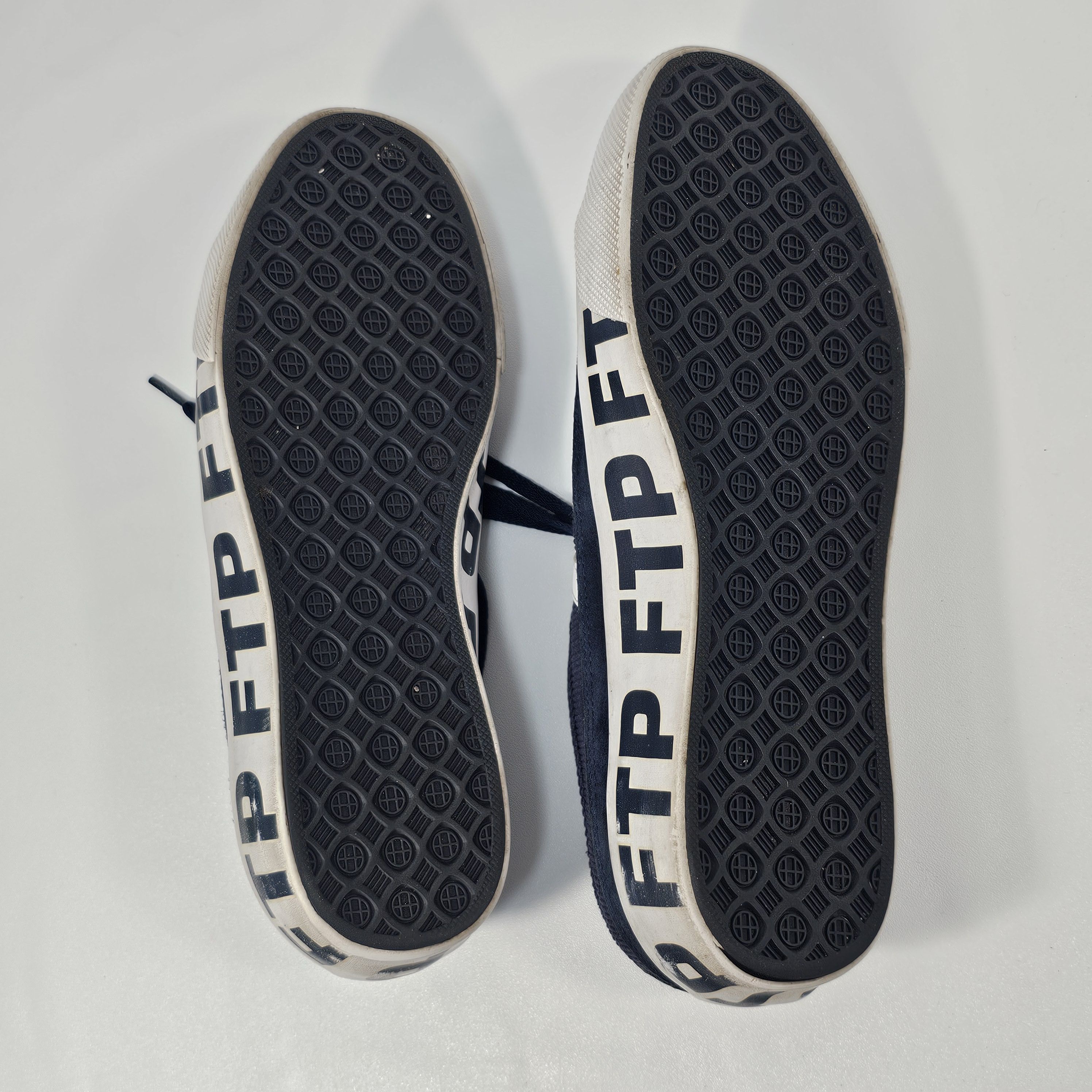 Fuck The Population × Huf Huf × FTP Hupper 2 Low Dark Navy Curdoroy Shoes 2016 Size US 7.5 / EU 40-41 - 4 Thumbnail
