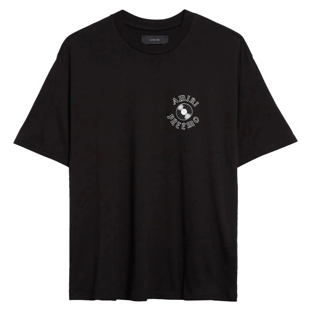 Amiri Amiri Preemo Record Tee Black Size US XS / EU 42 / 0 - 2 Thumbnail