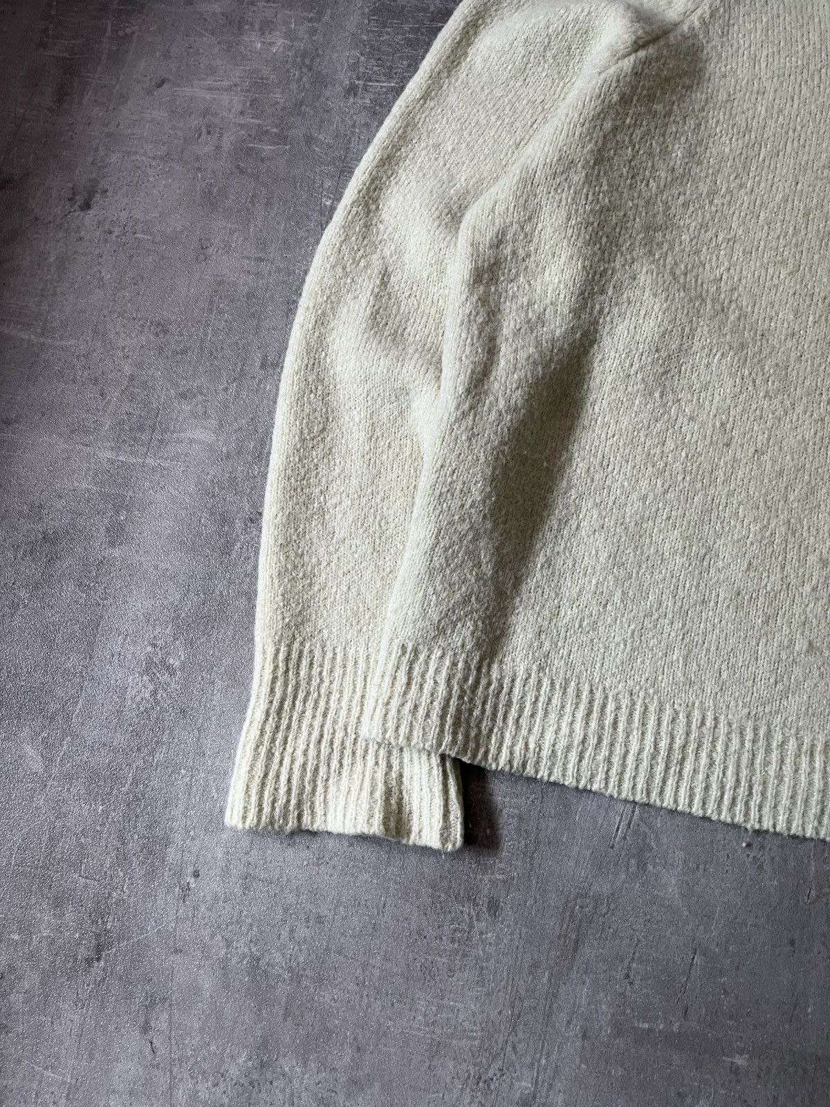 Our Legacy Our Legacy V-Neck Raglan wool alpaca sweater Size US M / EU 48-50 / 2 - 2 Thumbnail