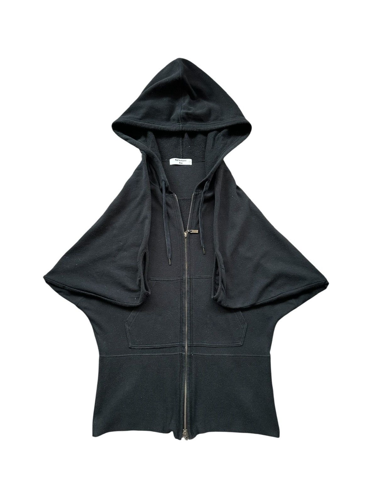 Japanese Brand 00's Koji Tachiyama Fix batwing symmetrical hoodie Size US M / EU 48-50 / 2 - 5 Thumbnail