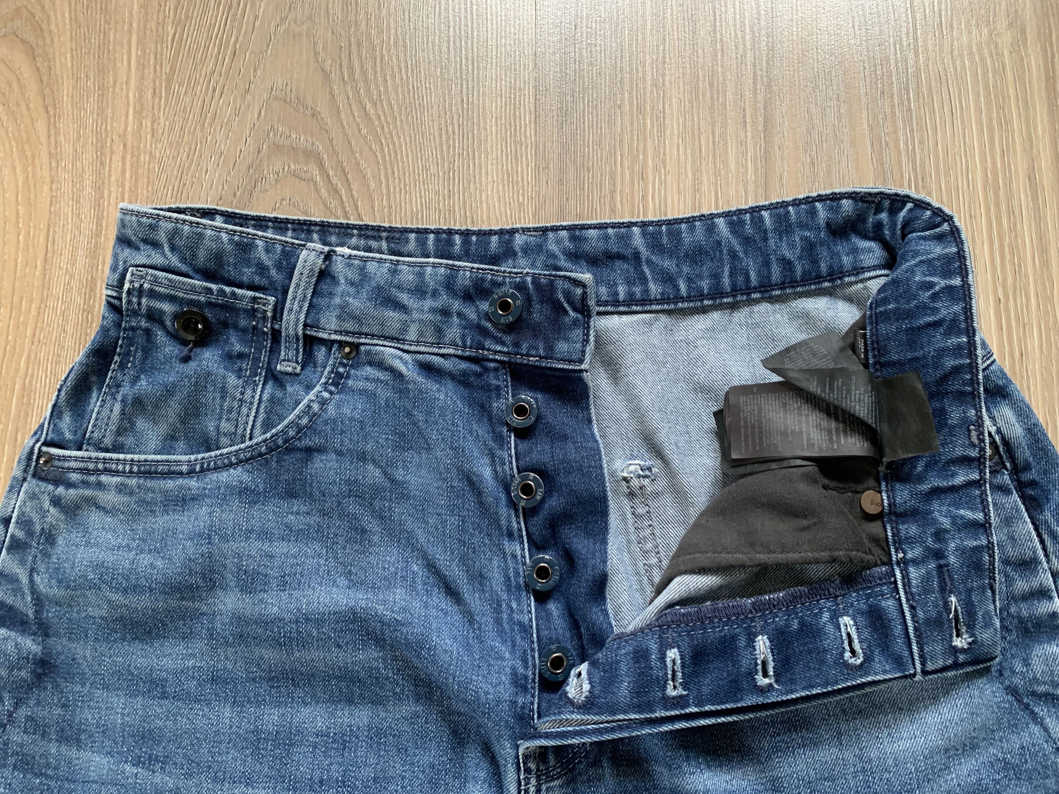 G-Star G Star Raw Women's C-Staq 3d Boyfriend Crop Blue Jeans Size 27" / US 4 / IT 40 - 7 Thumbnail