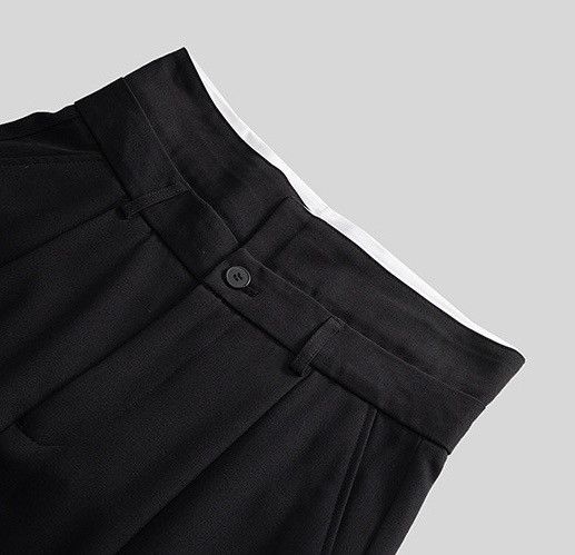 Japanese Brand × Vintage Cleanfit retro casual folded flap waist pleated pants Size US 30 / EU 46 - 5 Thumbnail